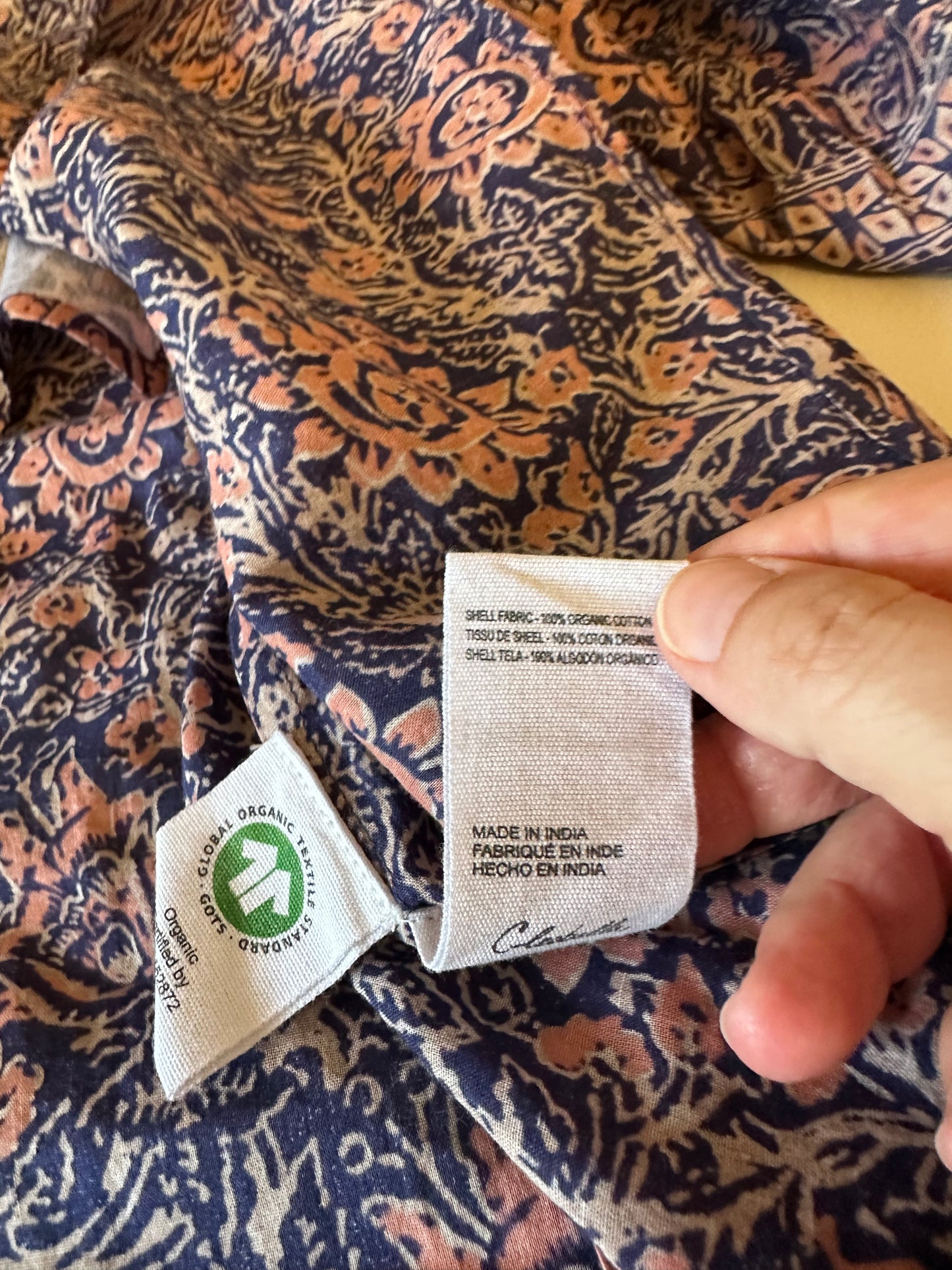 Cleobella Johana Organic Cotton Blouse in Cecil Print | Size Small