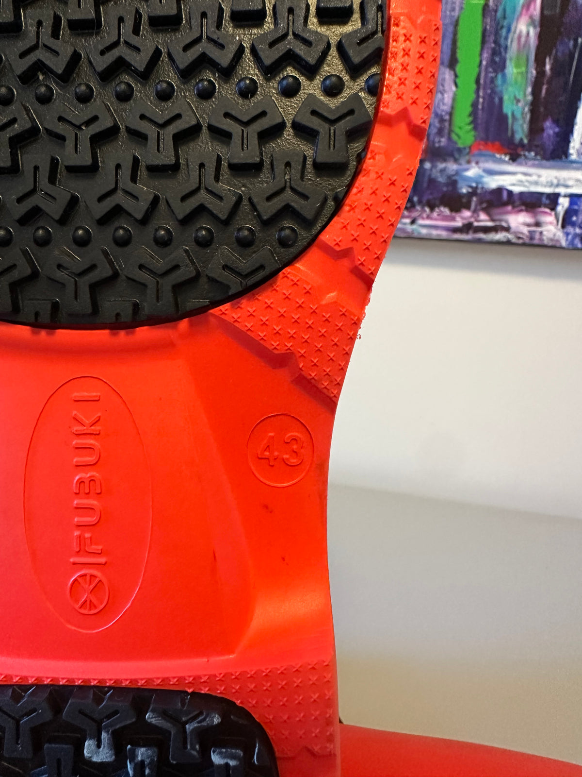 Fubuki Niseko 3.0 Low Neon Red Coral Winter Snow Boots | Size 43