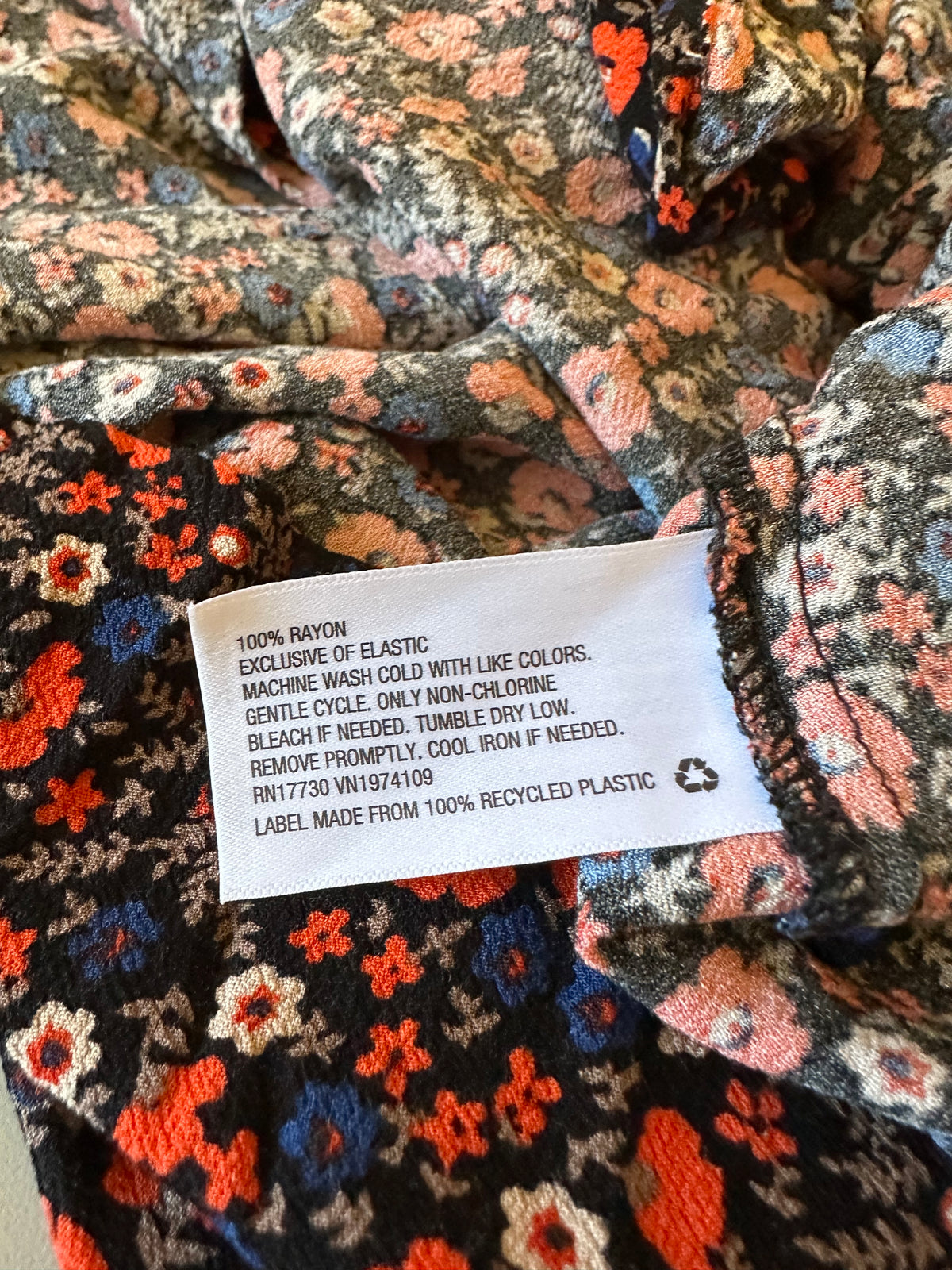 Universal Thread Floral Wrap Dress | Size Medium