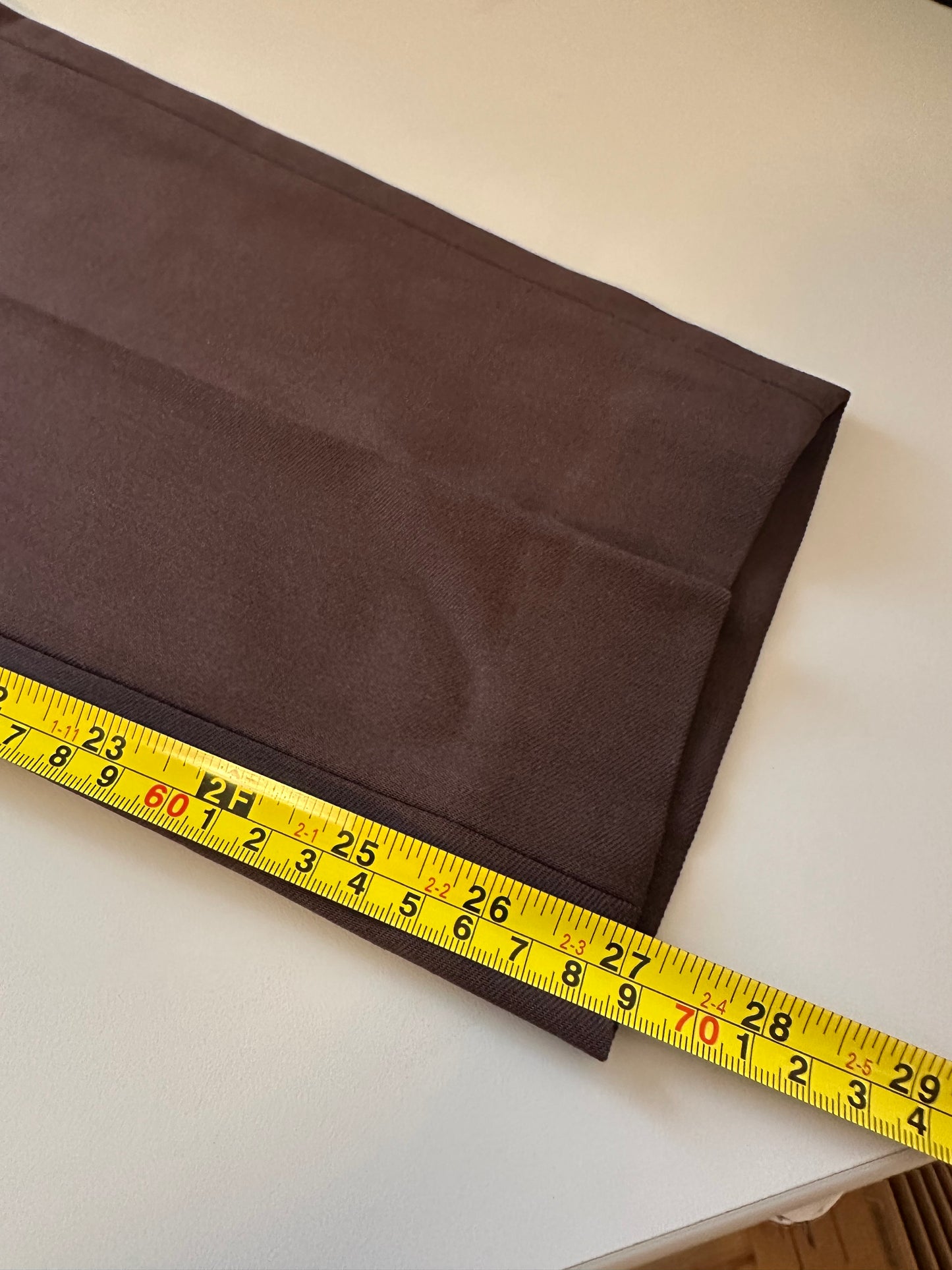 Brunello Cucinelli Wool Blend Pull On Brown Trousers | Size 10