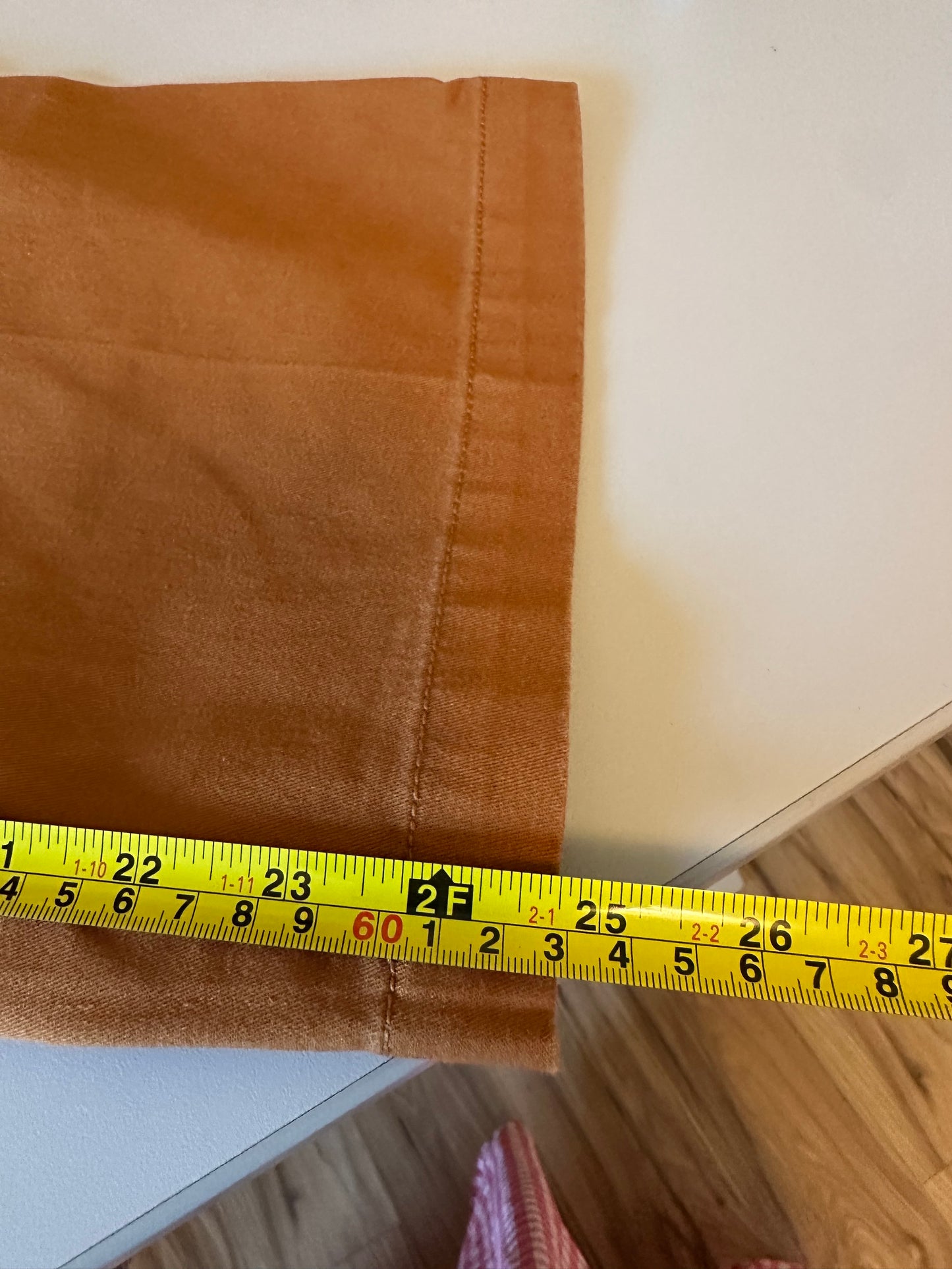 Madewell Pleated Wide Leg Brown High Rise Cropped Pants | Size 6