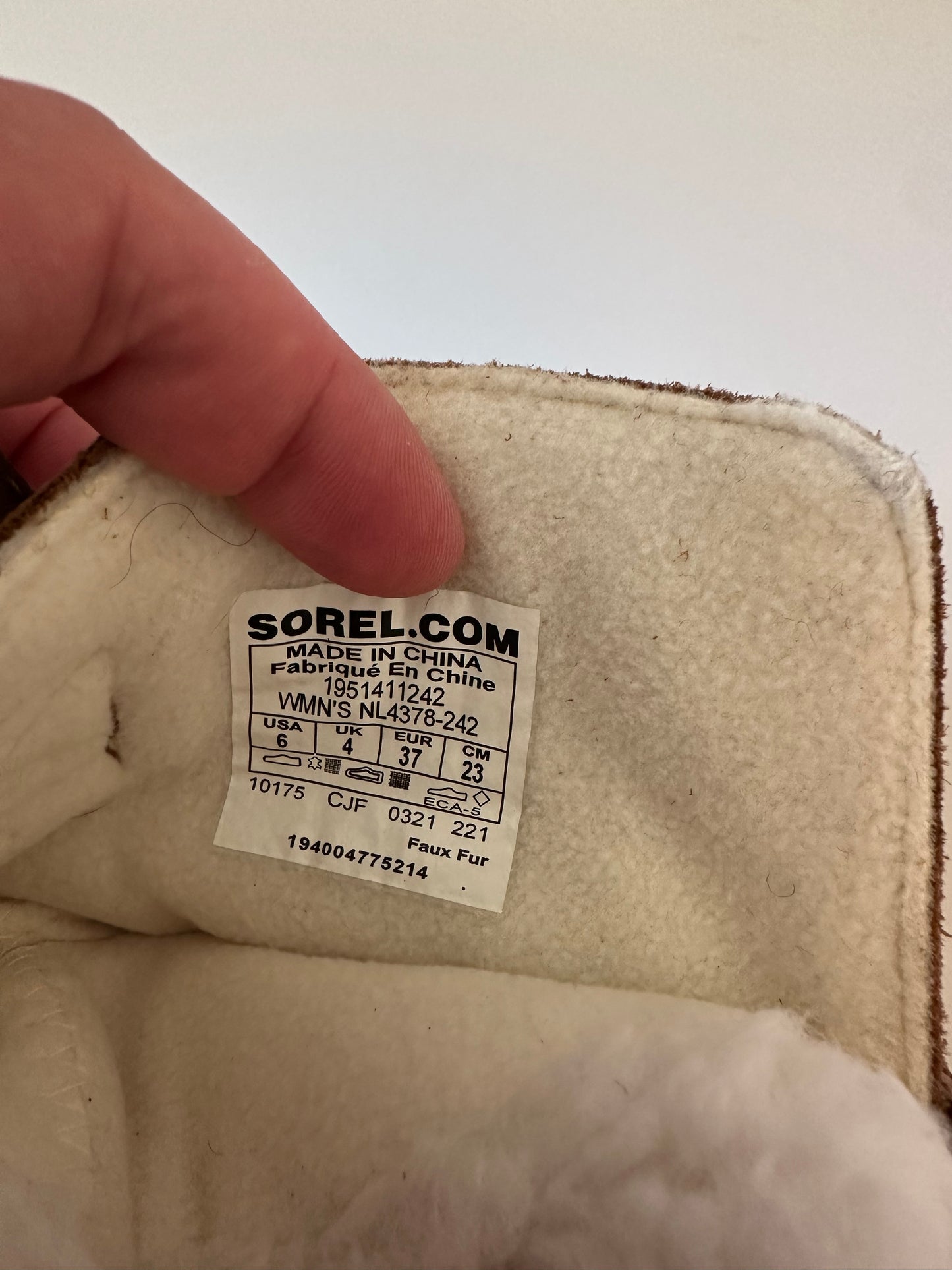 Sorel Kinetic Conquest Winter Waterproof Leather Boots | Size 6