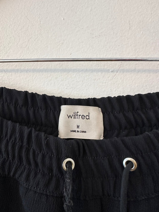 Aritzia Wilfred Pull On Joggers With Elastic Drawstring Waist | Size Medium