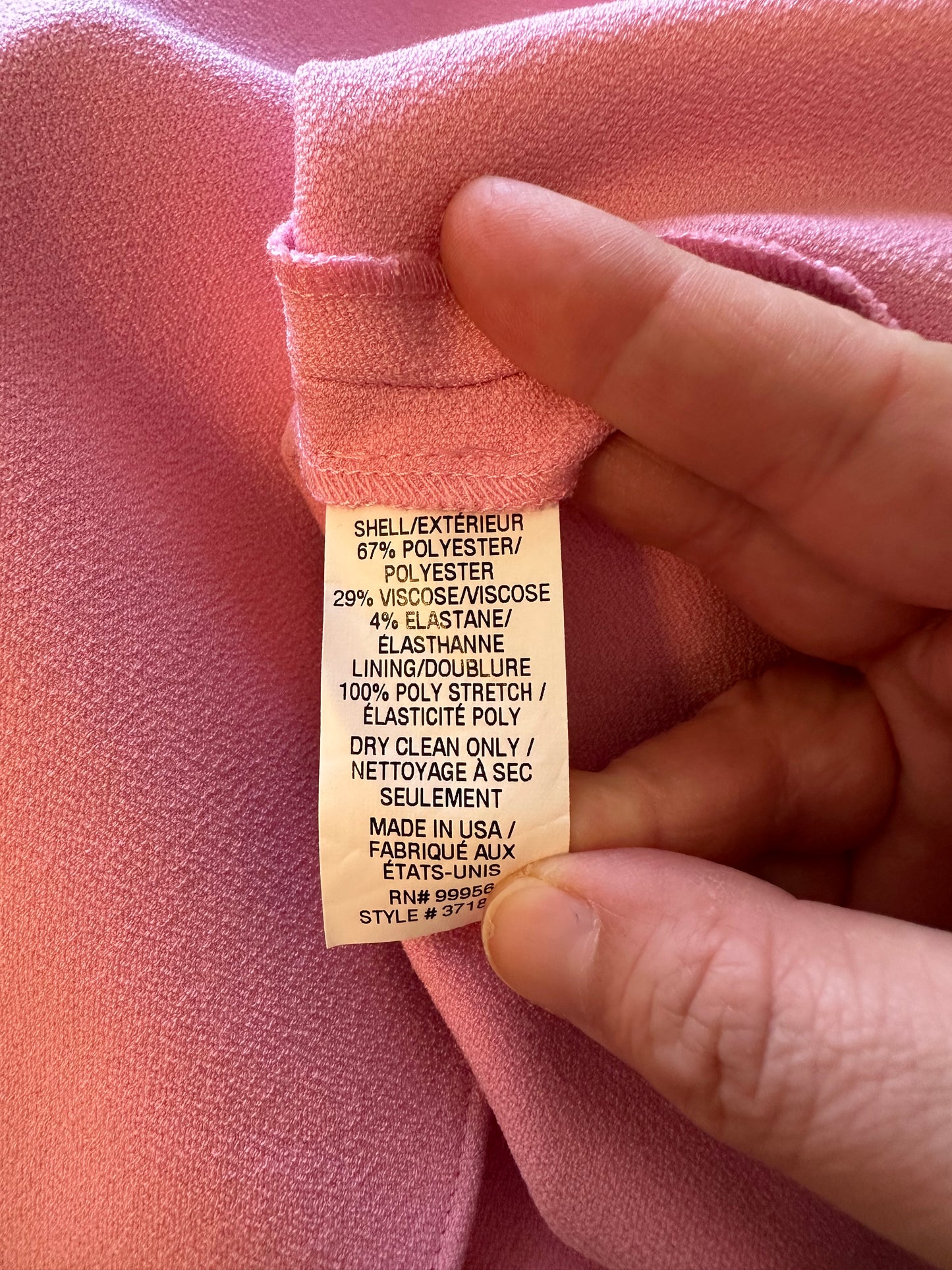 Shoshanna NWT Bubble Gum Pink Dara Crepe Bell Sleeve Dress | Size 6