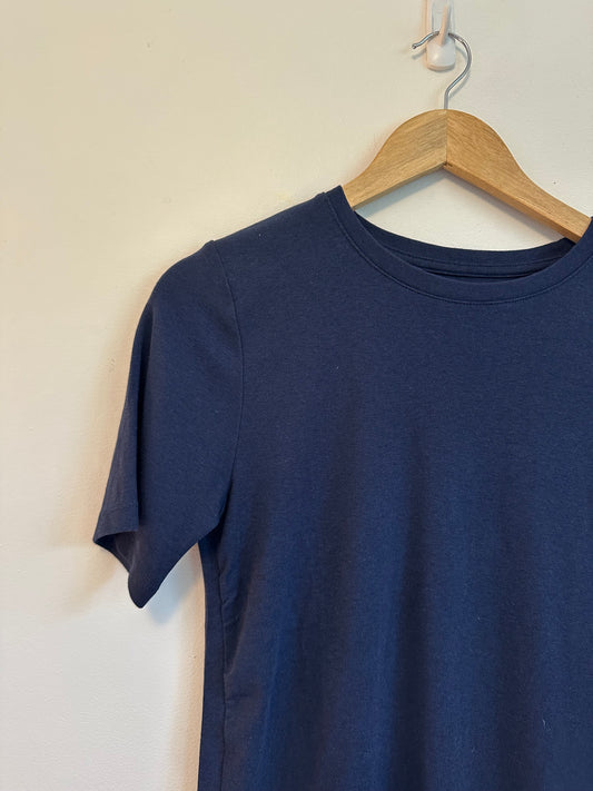 Gap Navy Blue Crew Neck Short Sleeve Modern T-Shirt | Size Large