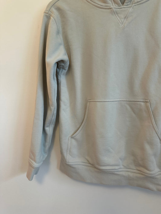 Lululemon All Yours Cotton French Terry Hoodie in Light Gray | Size 4