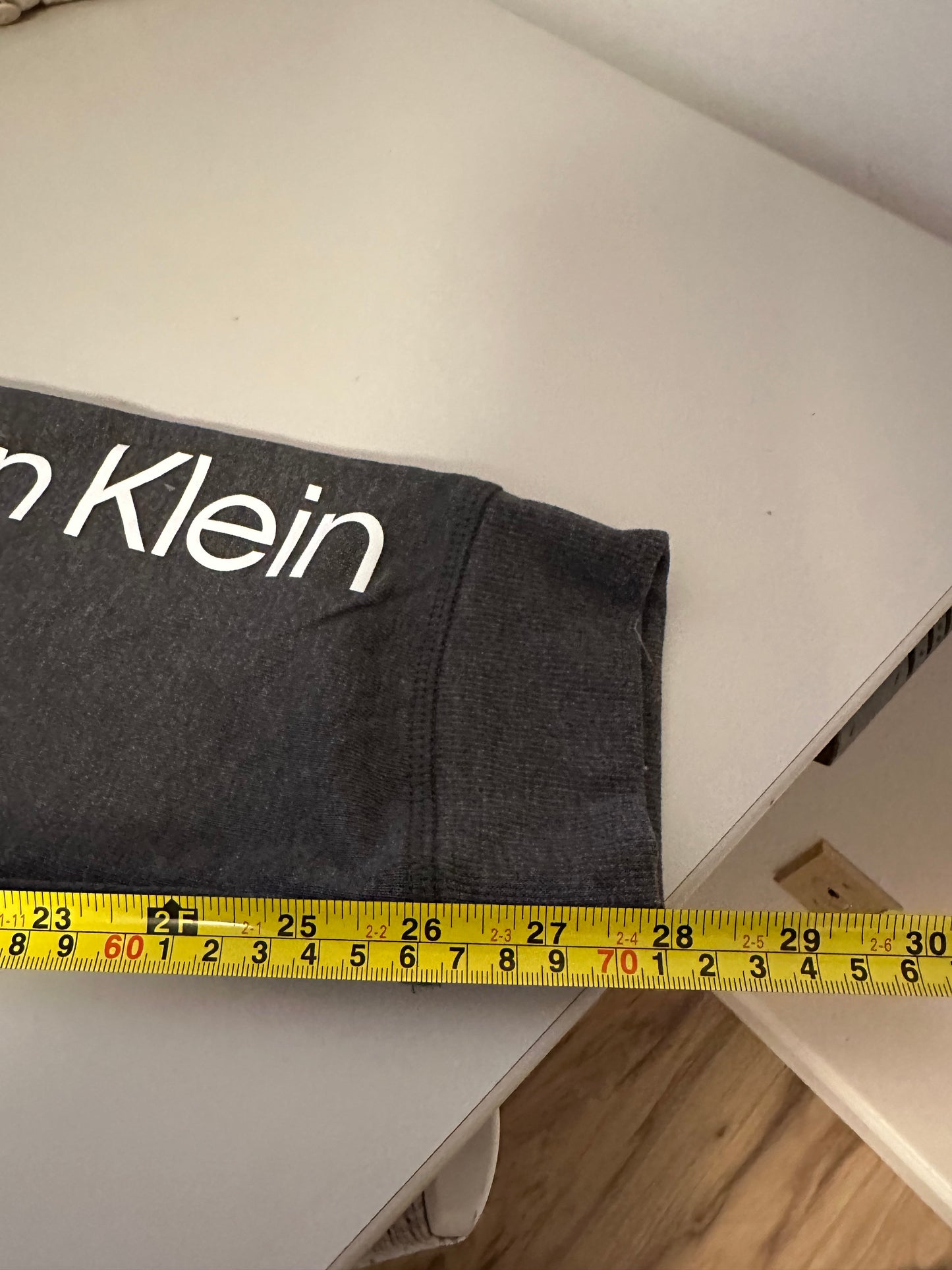Calvin Klein NWT Charcoal Gray Logo Jogger Sweatpants | Size Medium