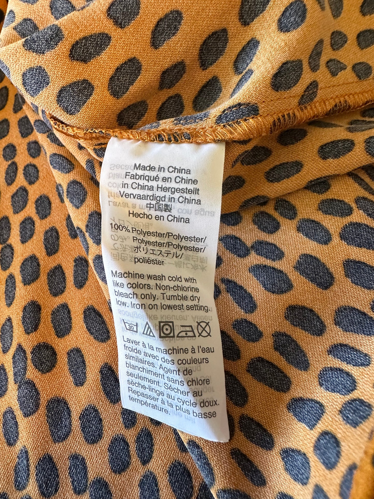 J. Crew Animal Print Short Sleeve Wrap Dress | Size 8