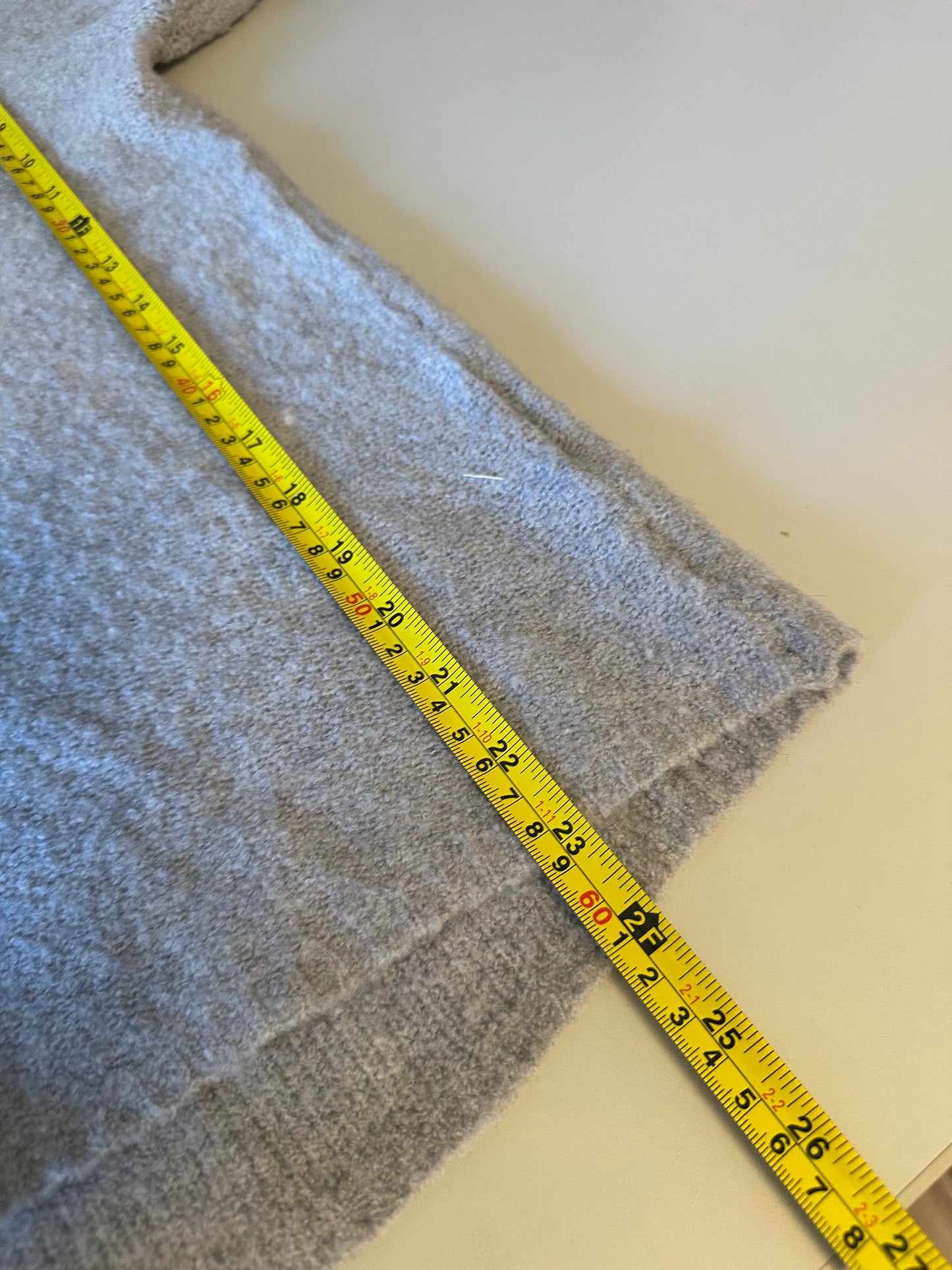 KJUS Gray Mock Neck Knit Long Sleeve Sweater | Size Large