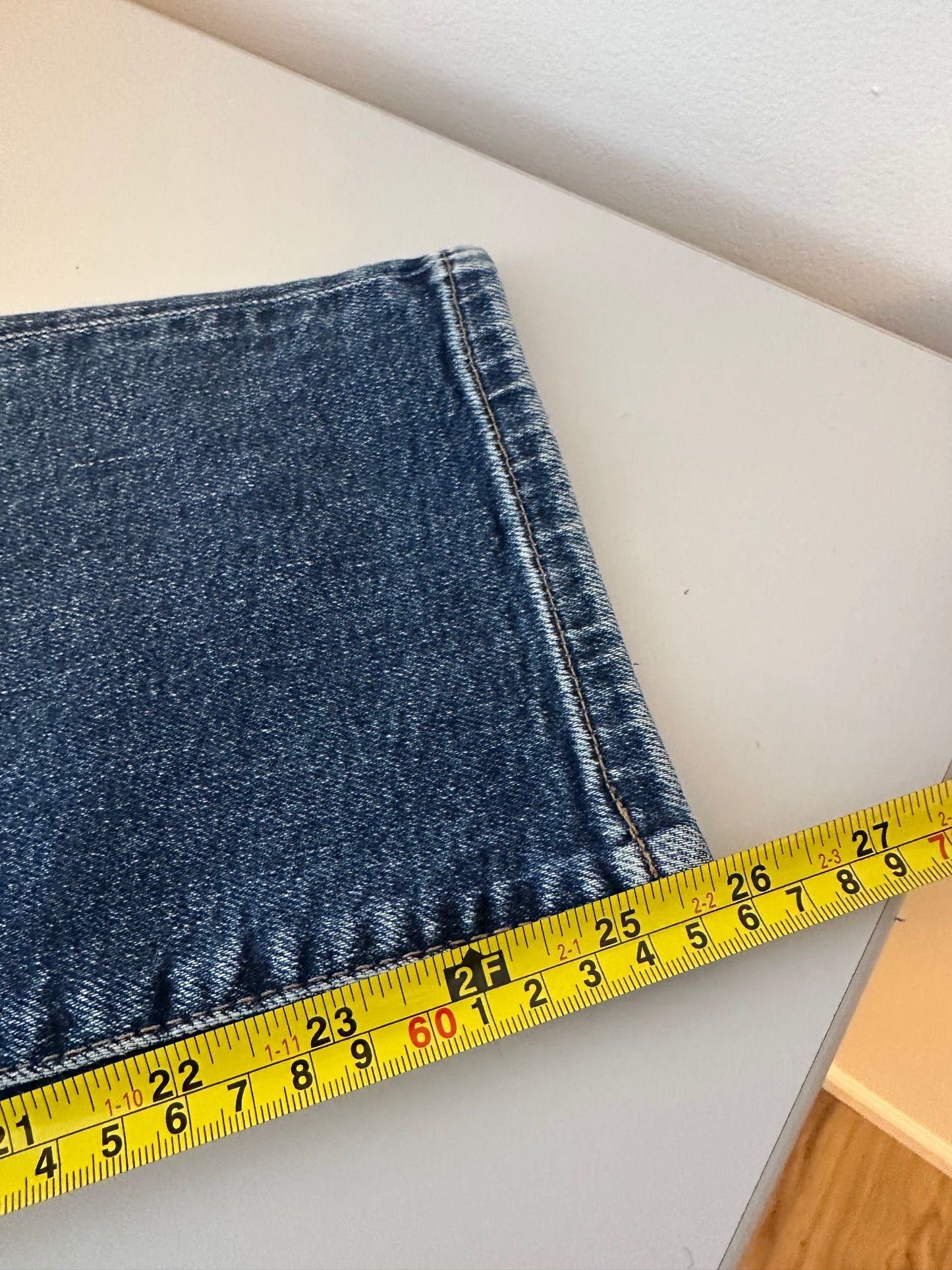 Banana Republic High Rise Straight Leg Dark Wash Jeans | Size 30