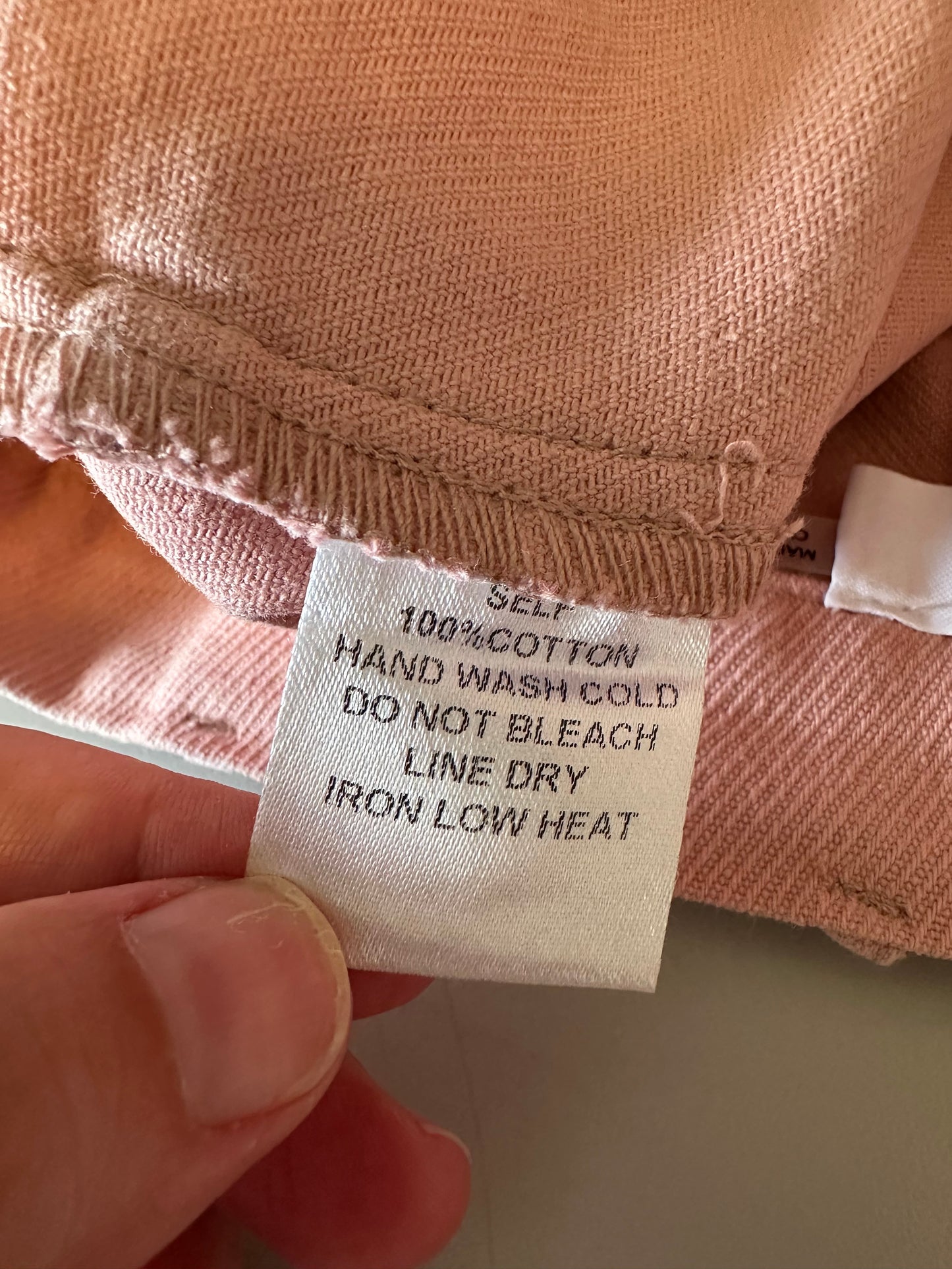 BluIvy Pink Cuffed Chino Shorts | Size Small