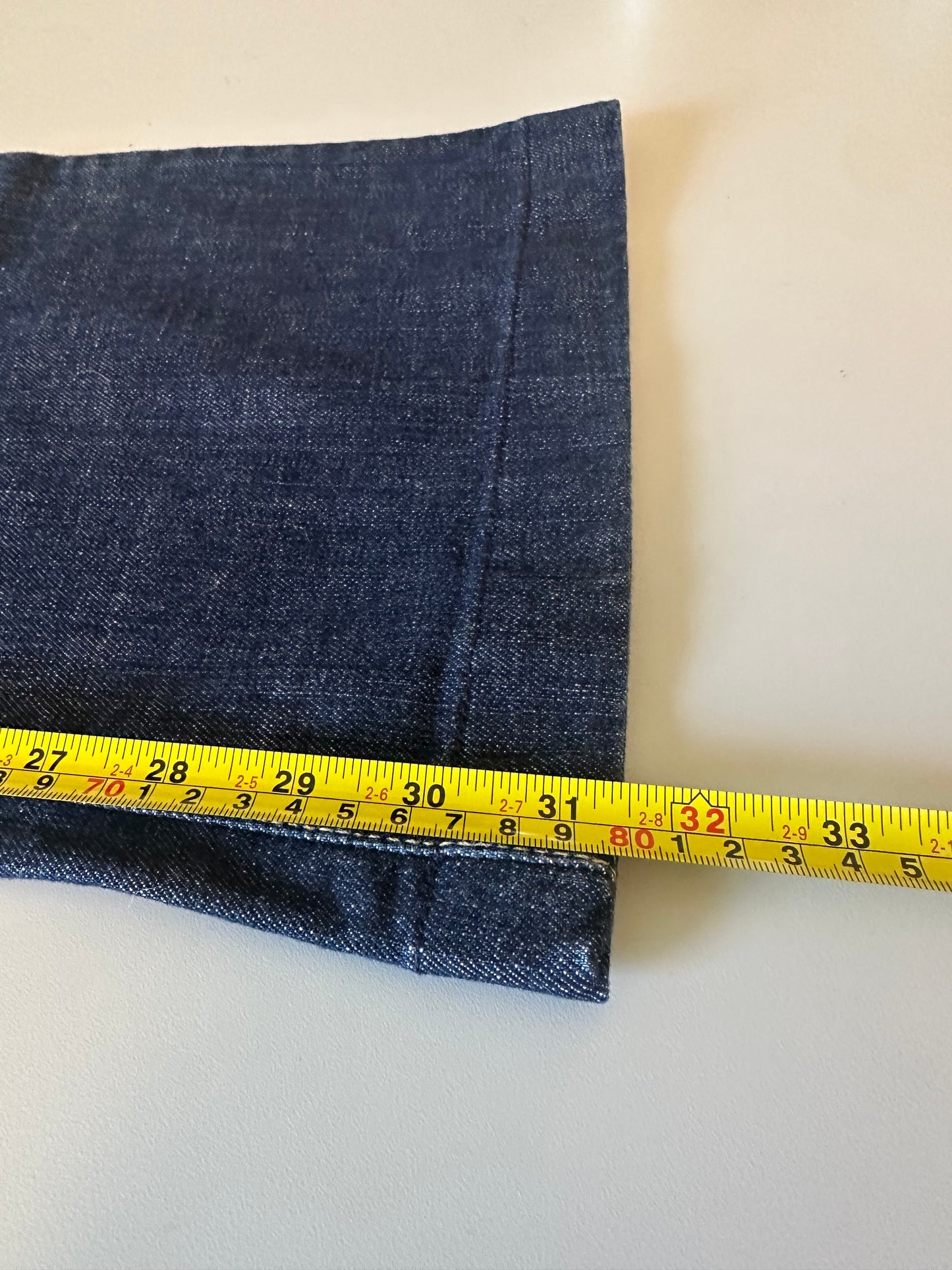 James Jeans Dry Aged Denim Dark Wash Flare Leg Jeans | Size 29