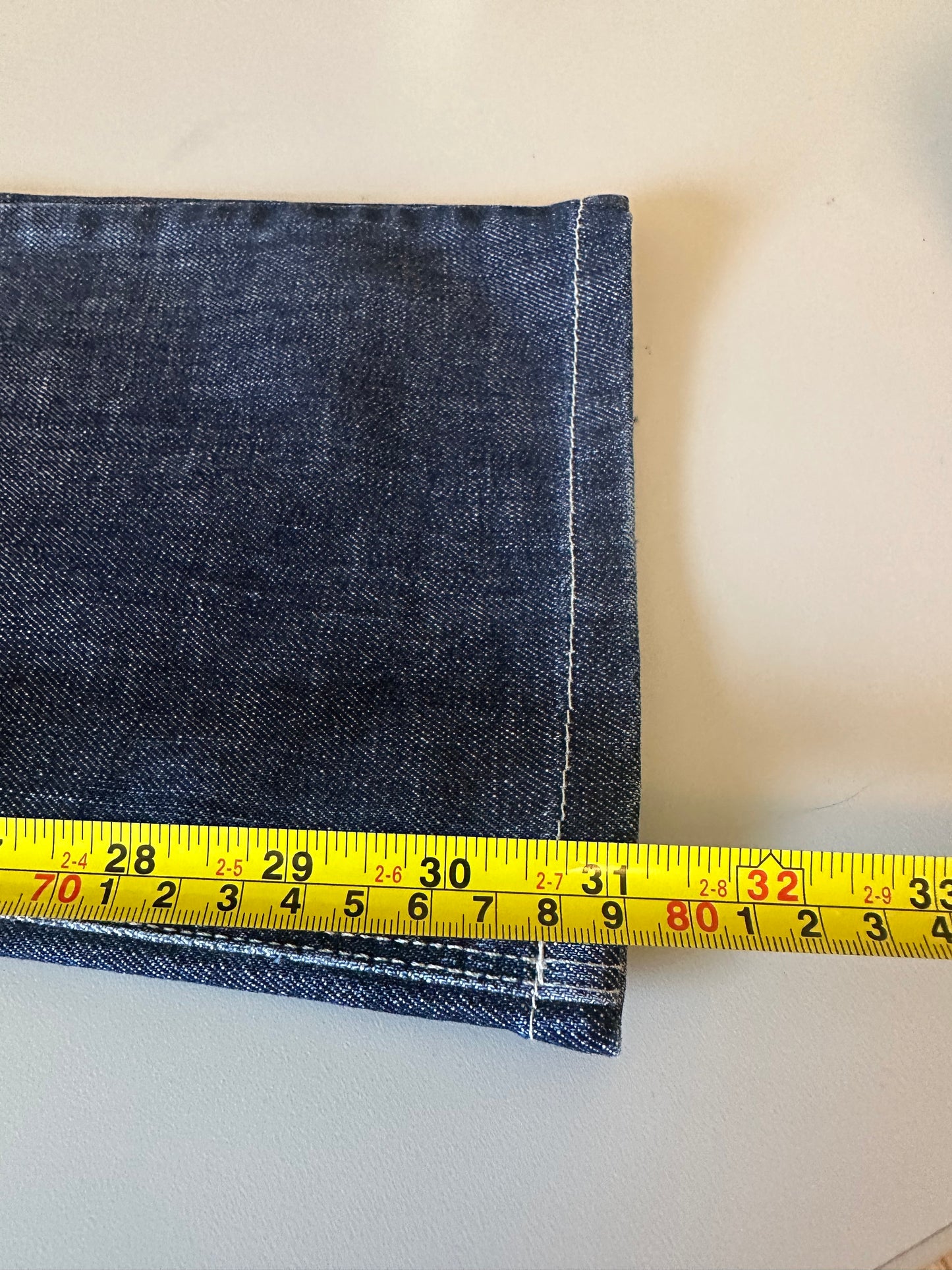 James Jeans Dry Aged Denim Dark Wash Straight Leg Jeans | Size 30