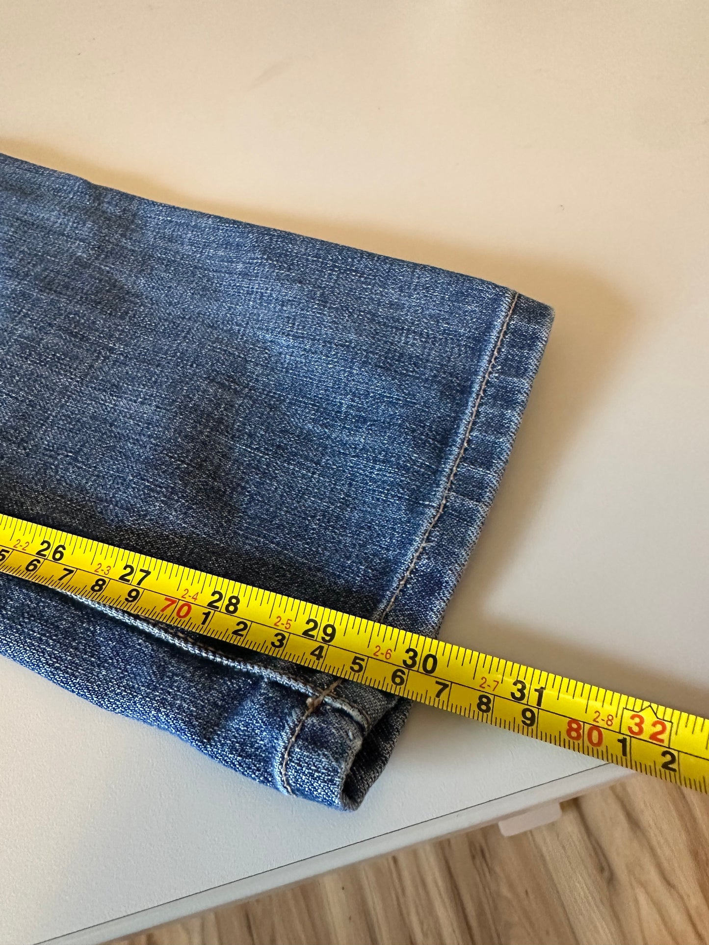 James Jeans Dry Aged Denim Straight Leg Jeans | Size 29
