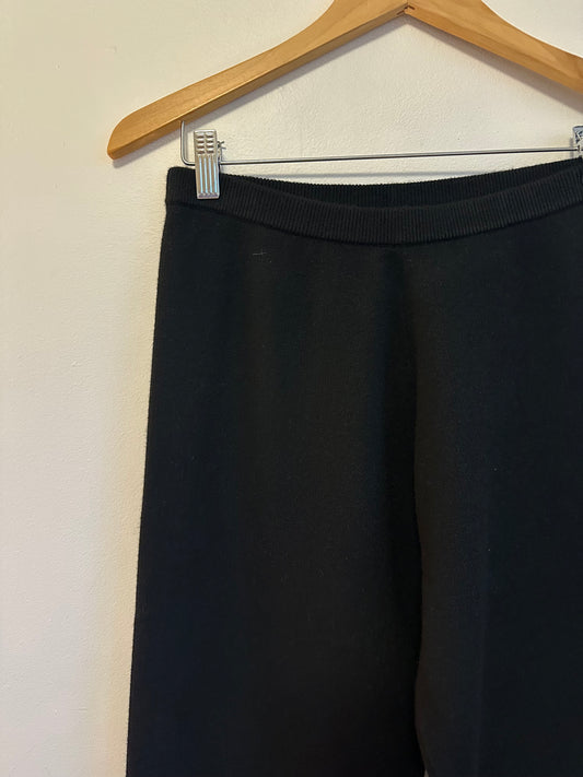 NWT 525 America Dorothy Bootcut Knit Pants in Black | Size Medium