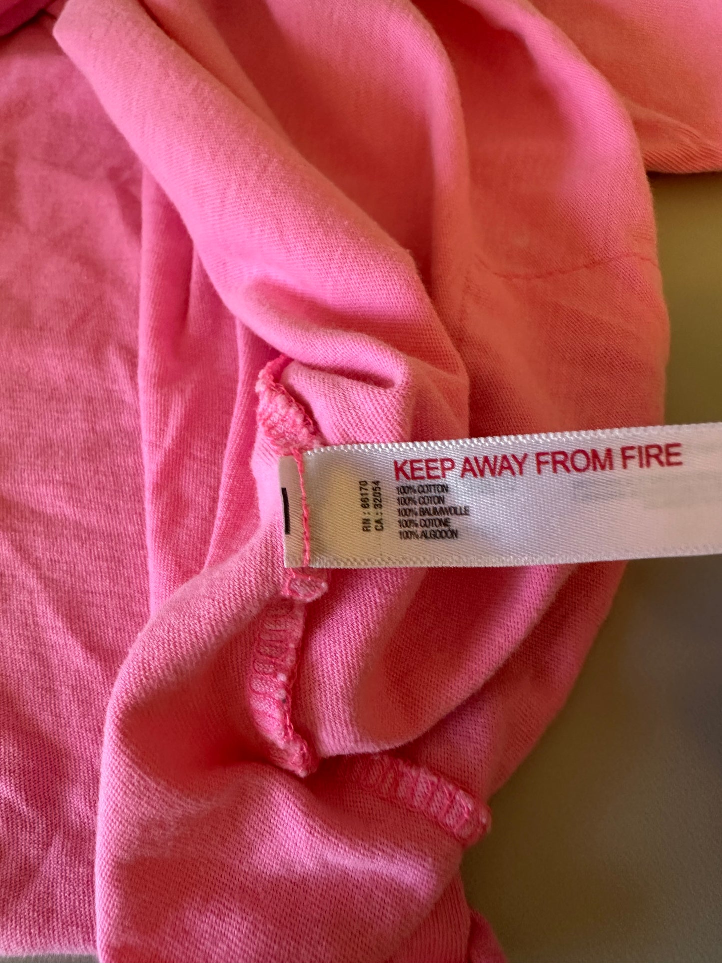 FP Movement by Free People Hot Pink Cropped Long Sleeve T-Shirt | Size Small