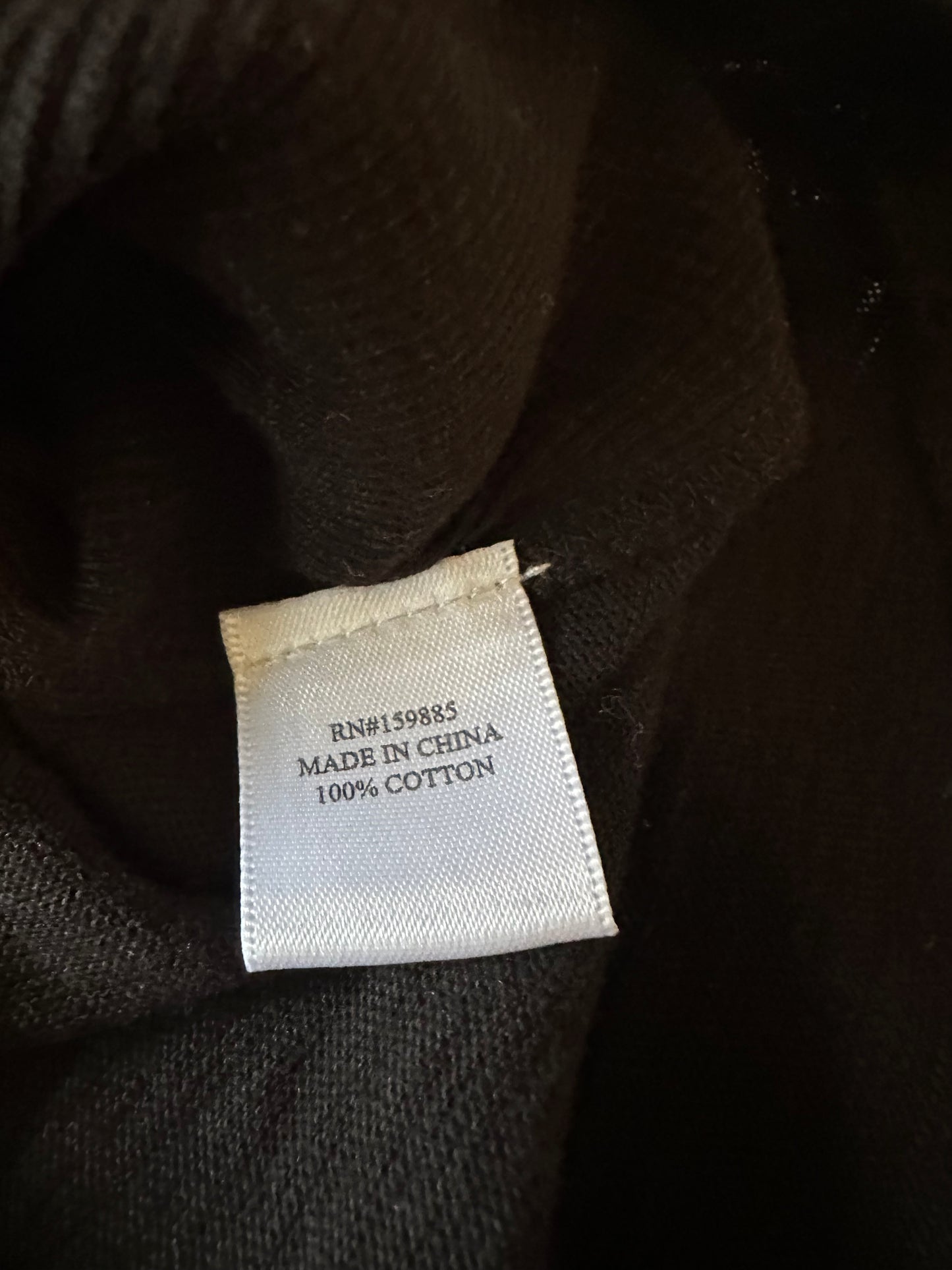 NWT Hello Nite Asa Little Black Cotton T-Shirt Dress in Black | Size XS