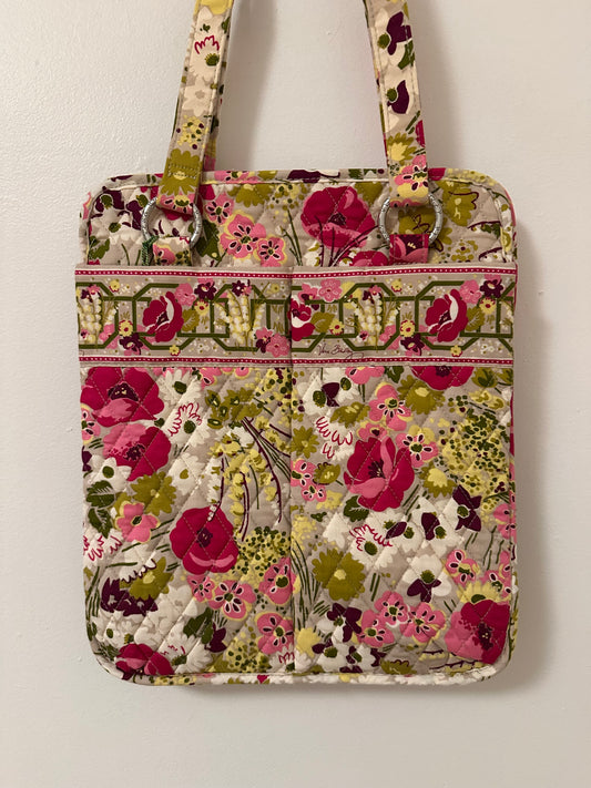 Vera Bradley Make Me Blush Quilted Tote Bag
