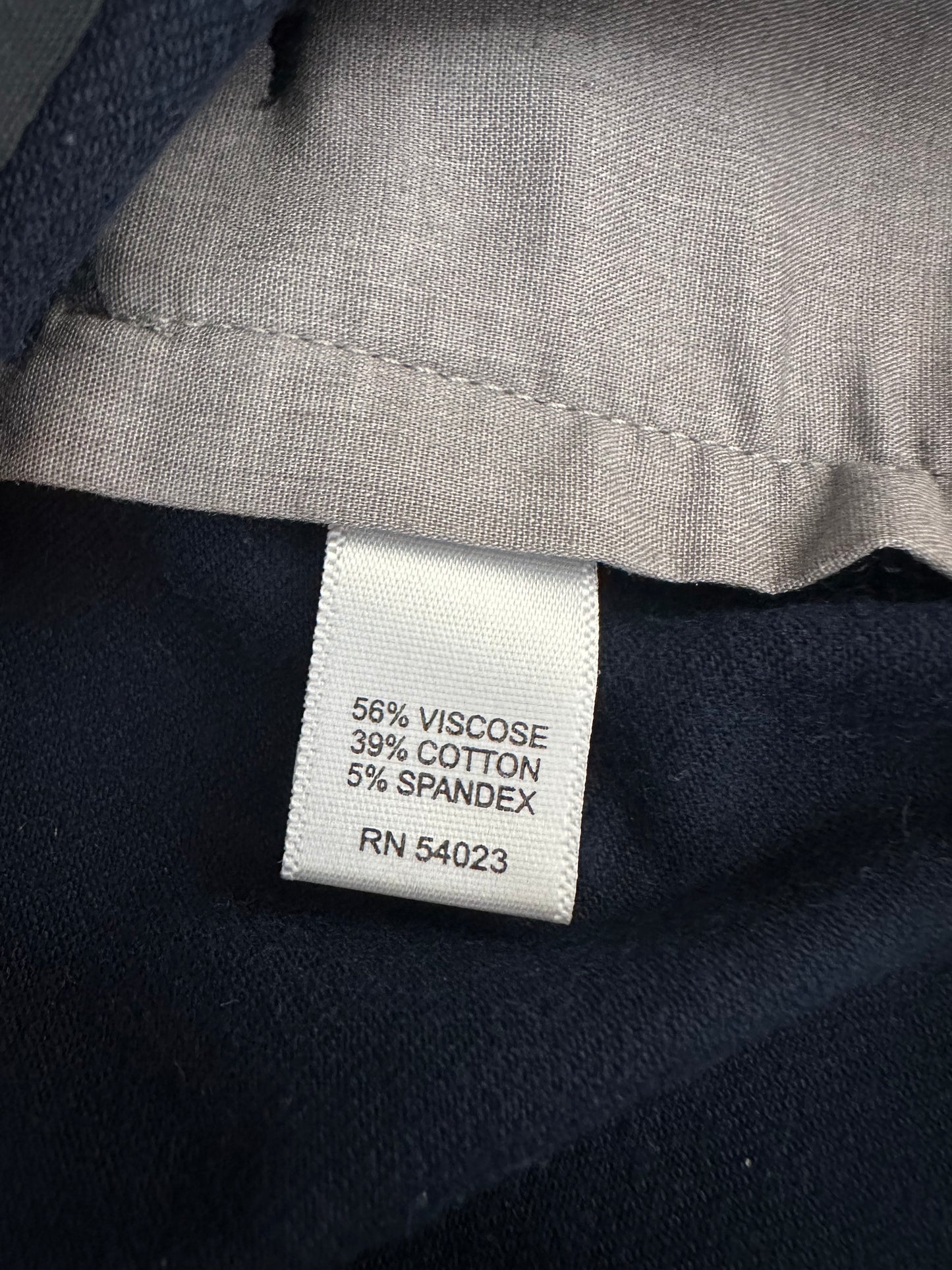 Banana Republic Navy Blue Sloan Fit Trouser Pants | Size 4 Petite