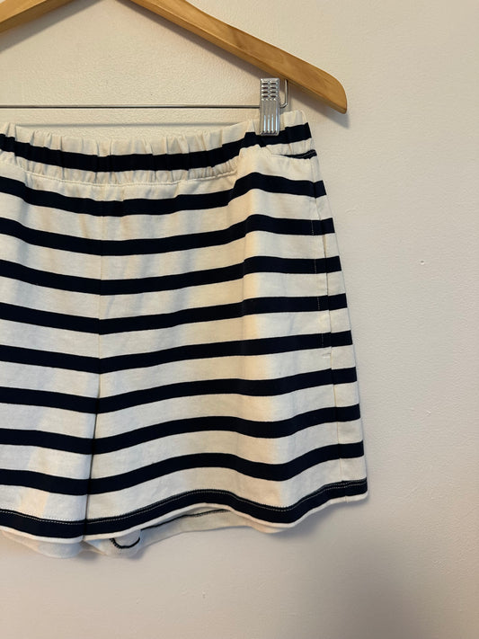 J. Crew Mariner Striped Jersey Shorts | Size Medium