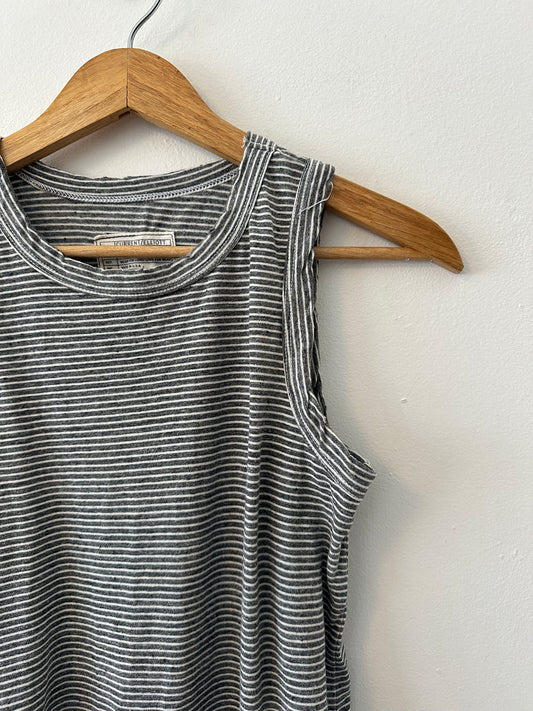 Current/Elliott The Muscle T-Shirt in Racer Stripe | Size XS
