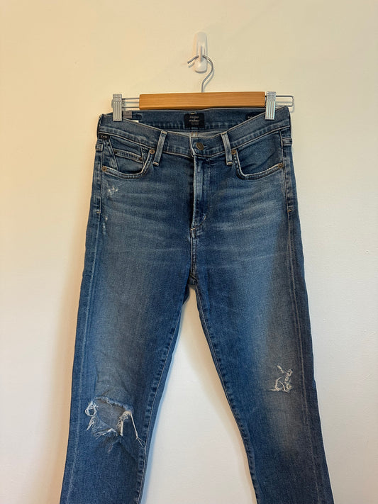 Citizens of Humanity Rocket Crop High Rise Skinny Jean | Size 27