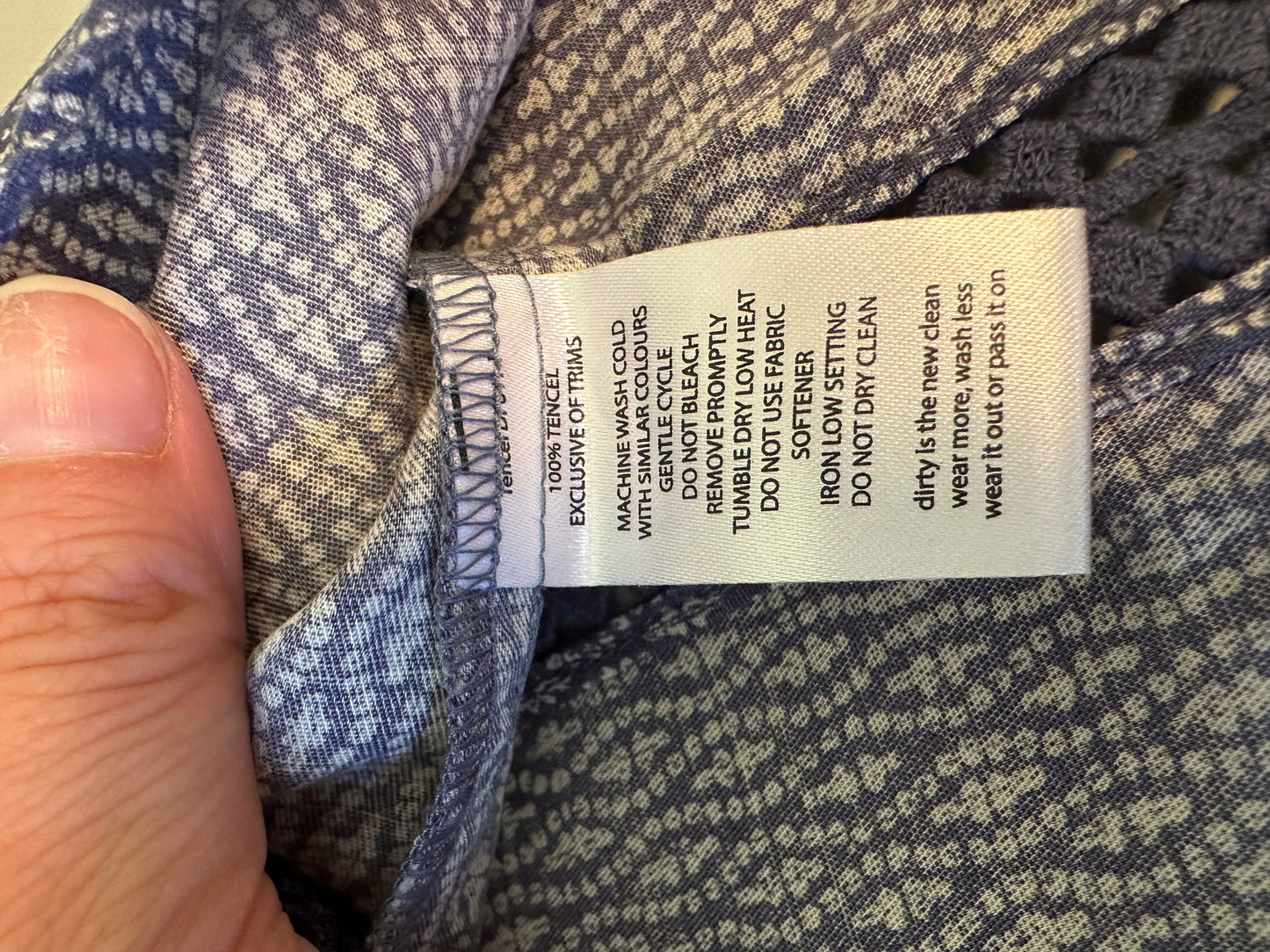 Toad&Co Purple Patterned Tank Top | Size Small