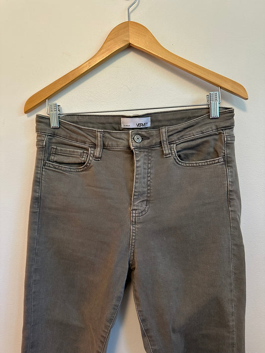 Vervet by Flying Monkey Gray High Rise Skinny Jeans | Size 29