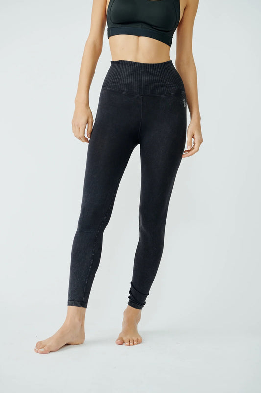 NWT Free People FP Movement Good Karma Leggings in Black | Size XS