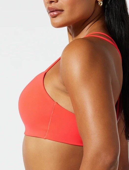 Savage X Fenty On Rihpeat Low-Impact Sports Bra in Fiesta Red | Size XS