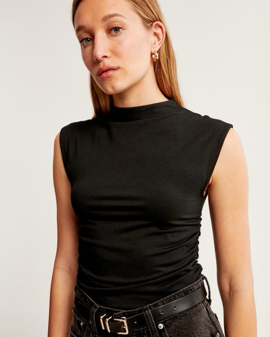 Abercrombie & Fitch The A&F Paloma Top in Black | Size XS