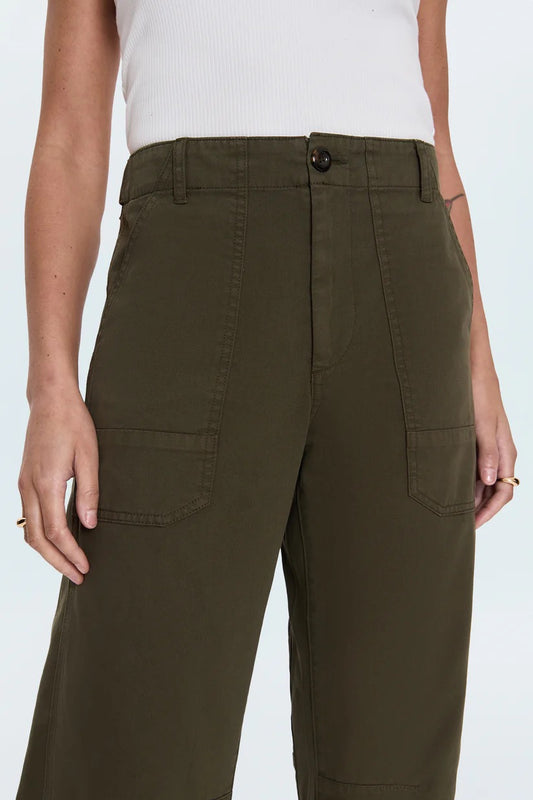 Pistola Tori Utility Pant in Sequoia Green | Size 25