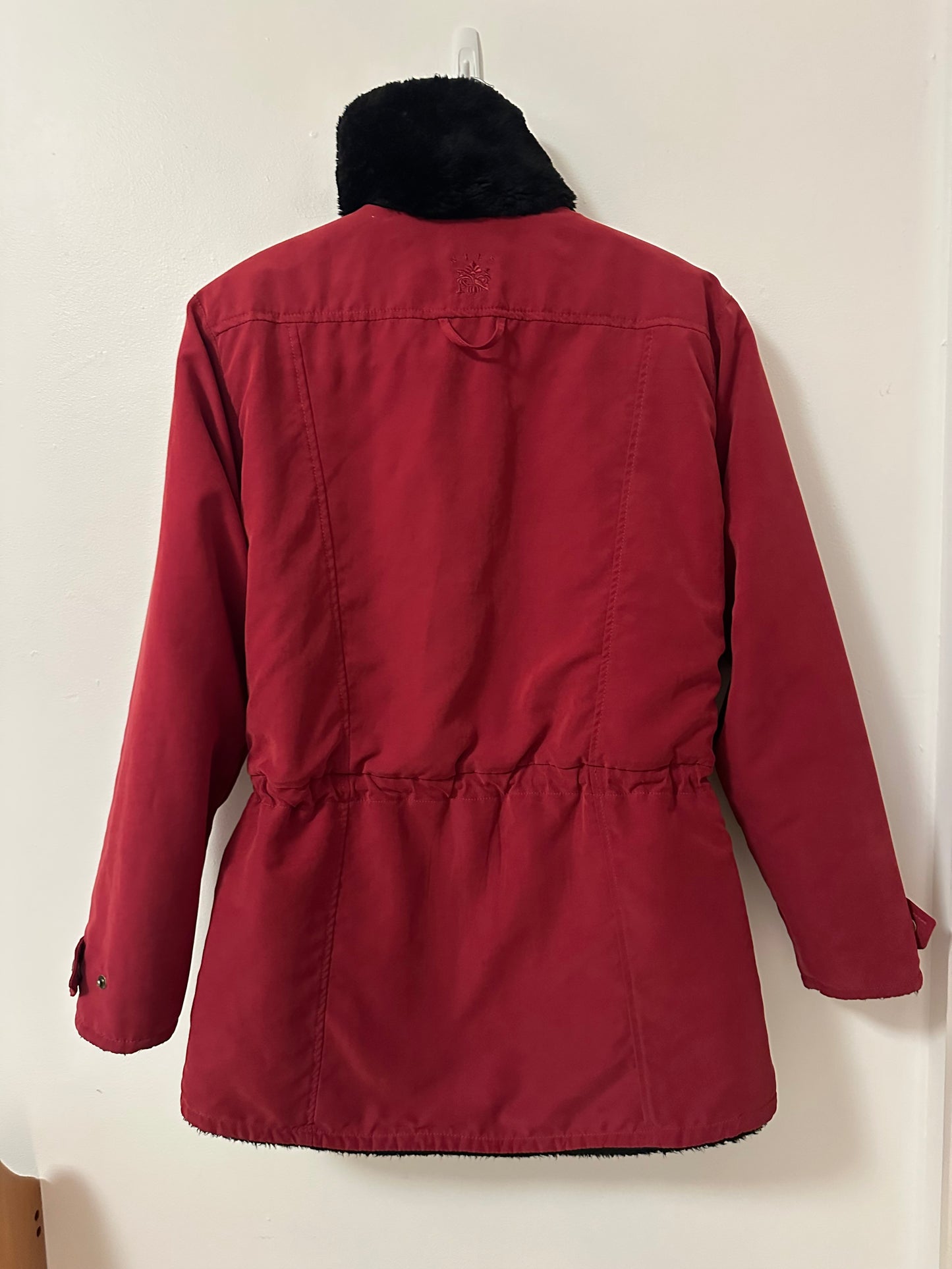 NILS Vintage Women's Red Ski Reversible Jacket