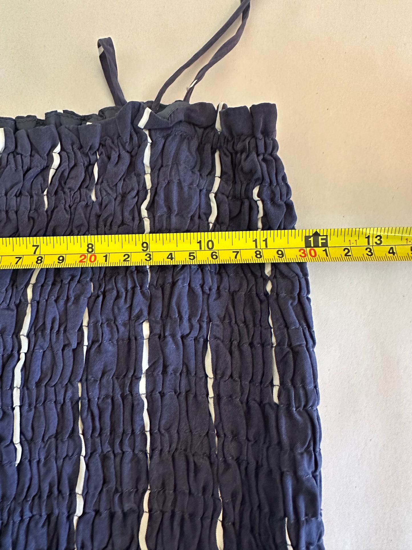 Left on Friday Cabana Maxi Dress in Varsity / Coconut - Size S/M