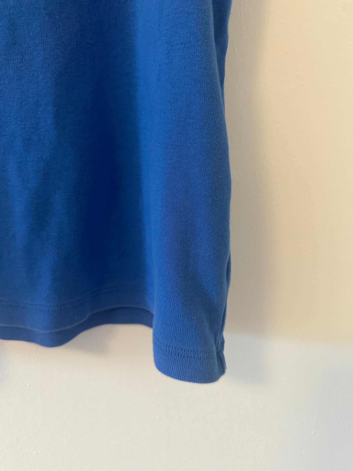 Michael Stars Classic Short Sleeve T-Shirt Top in Blue - Size OS