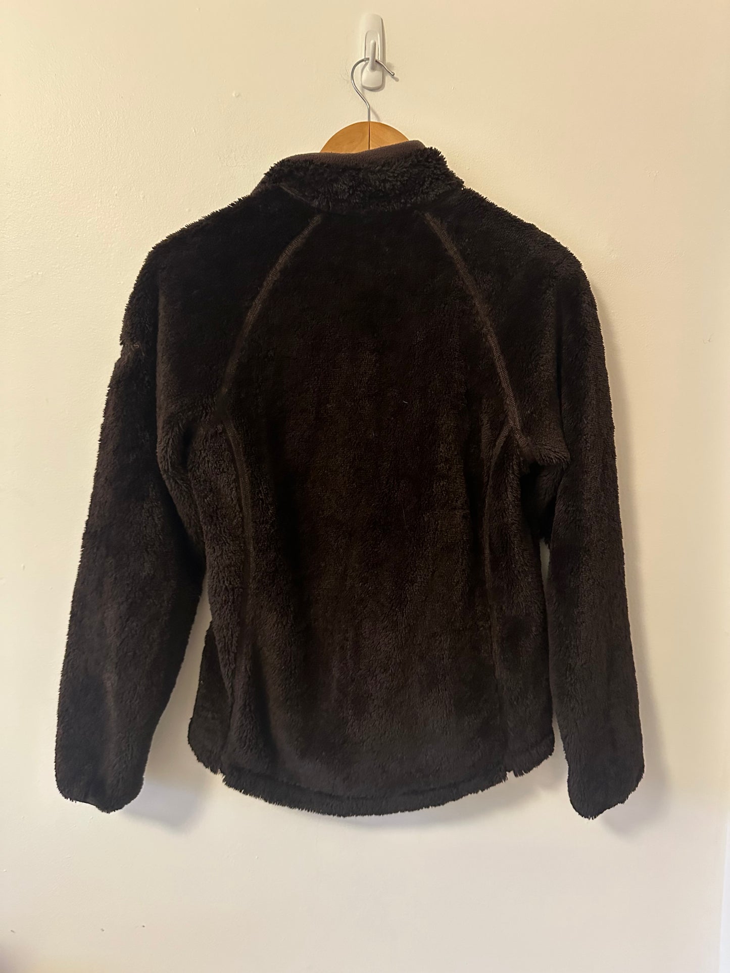 Eastern Mountain Sports Dark Brown Fleece Half Zip Jacket | Size Small