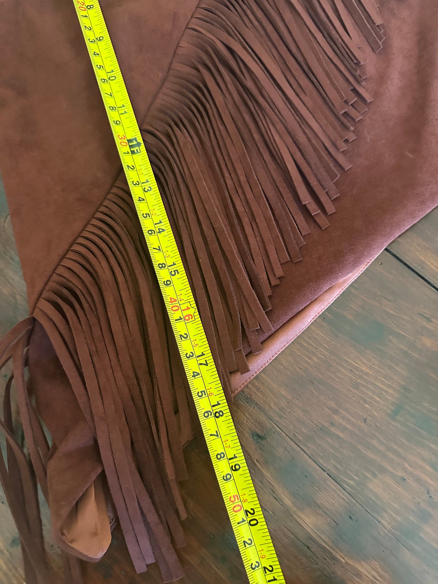 JW Pei Adeline Asymmetric Fringe Sueded Top in Burgundy - Size 8