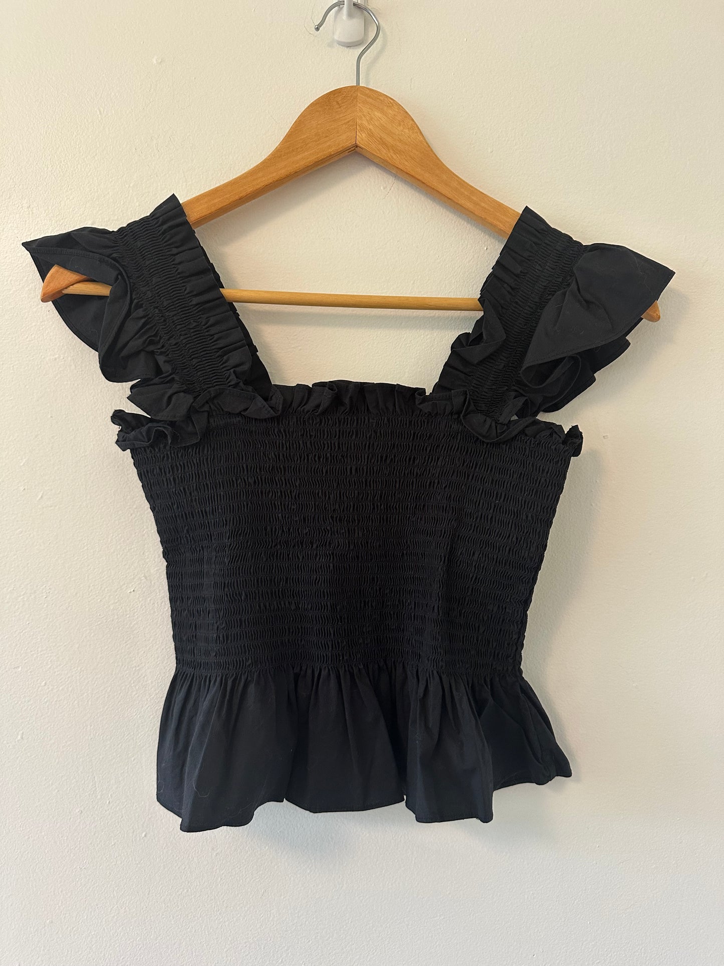 Hill House The Paz Nap Top in Black Size XS