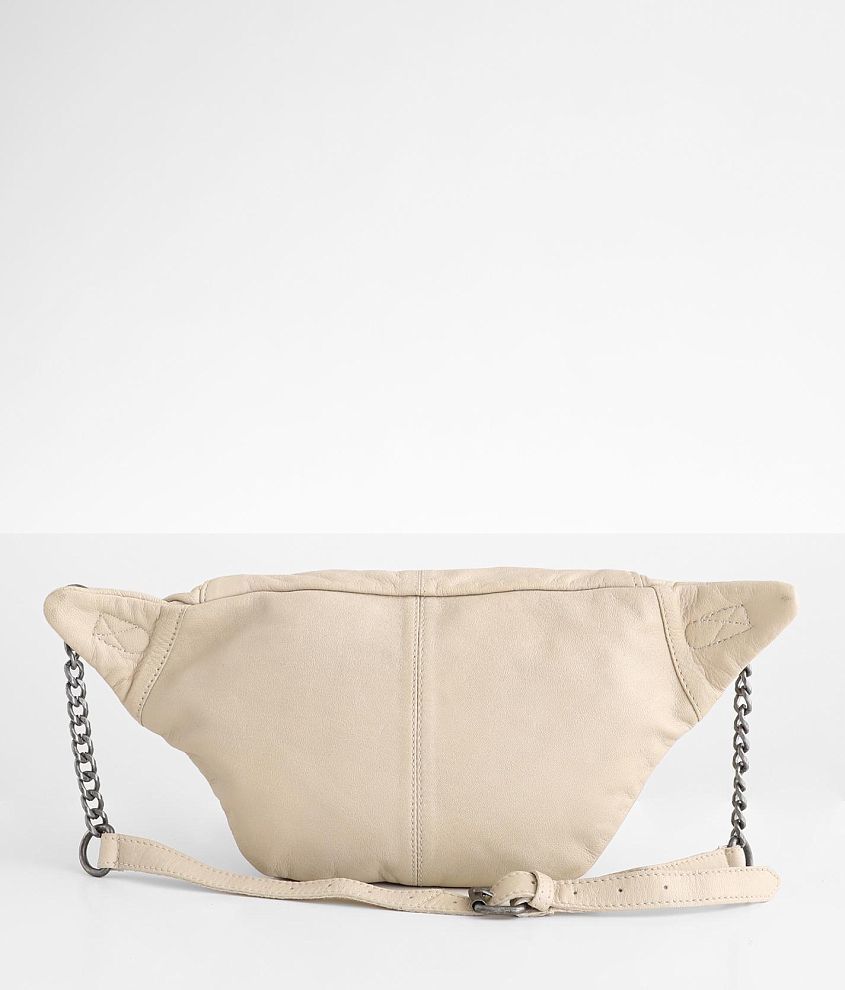 Free People Archer Leather Chain Strap Sling Bag