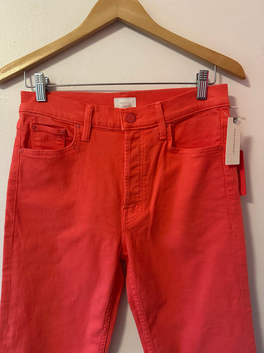 NWT MOTHER The Tomcat Jeans in Playdate | Size 28