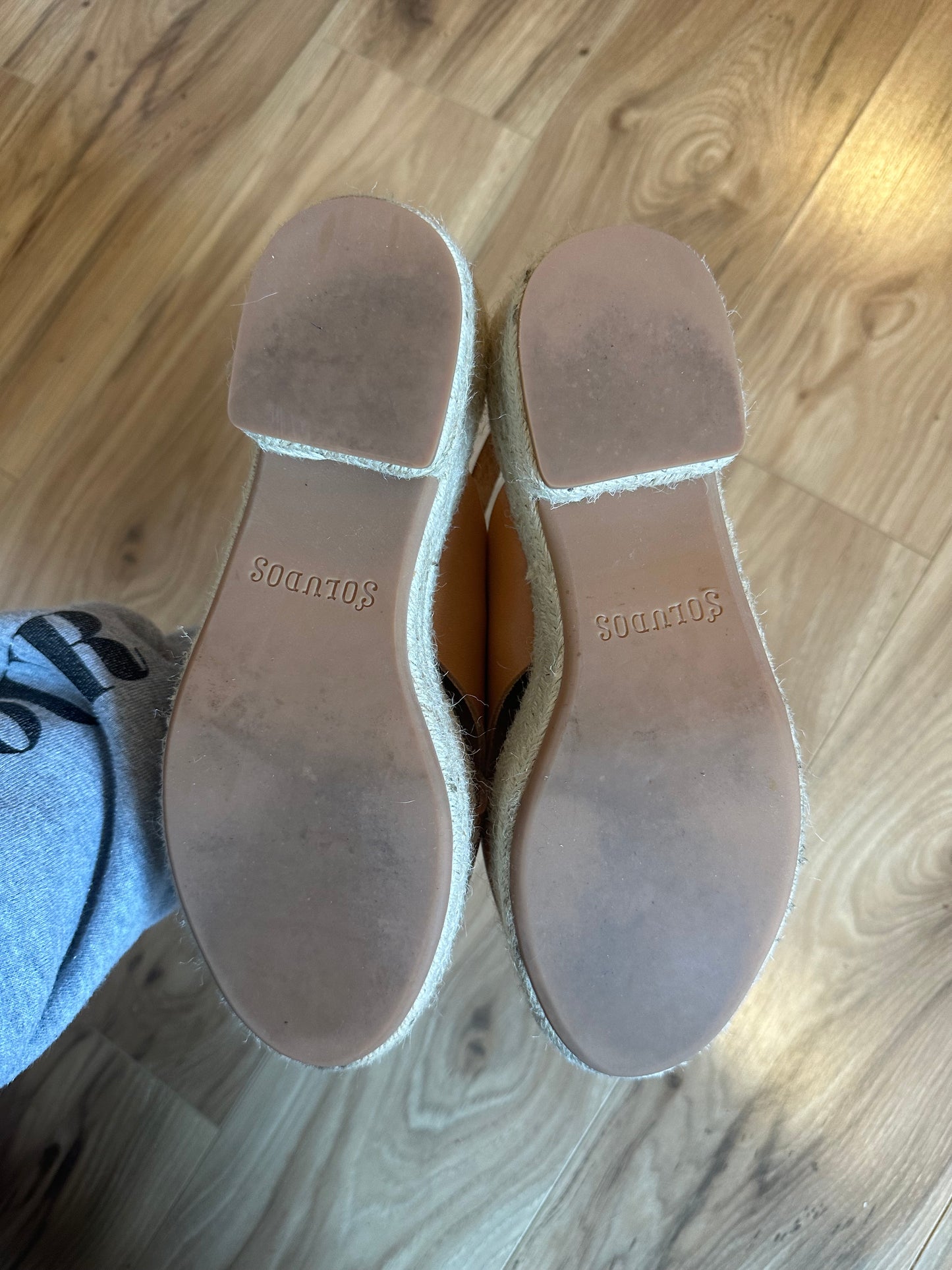 Soludos Amalfi Platform Sandals Size 8.5