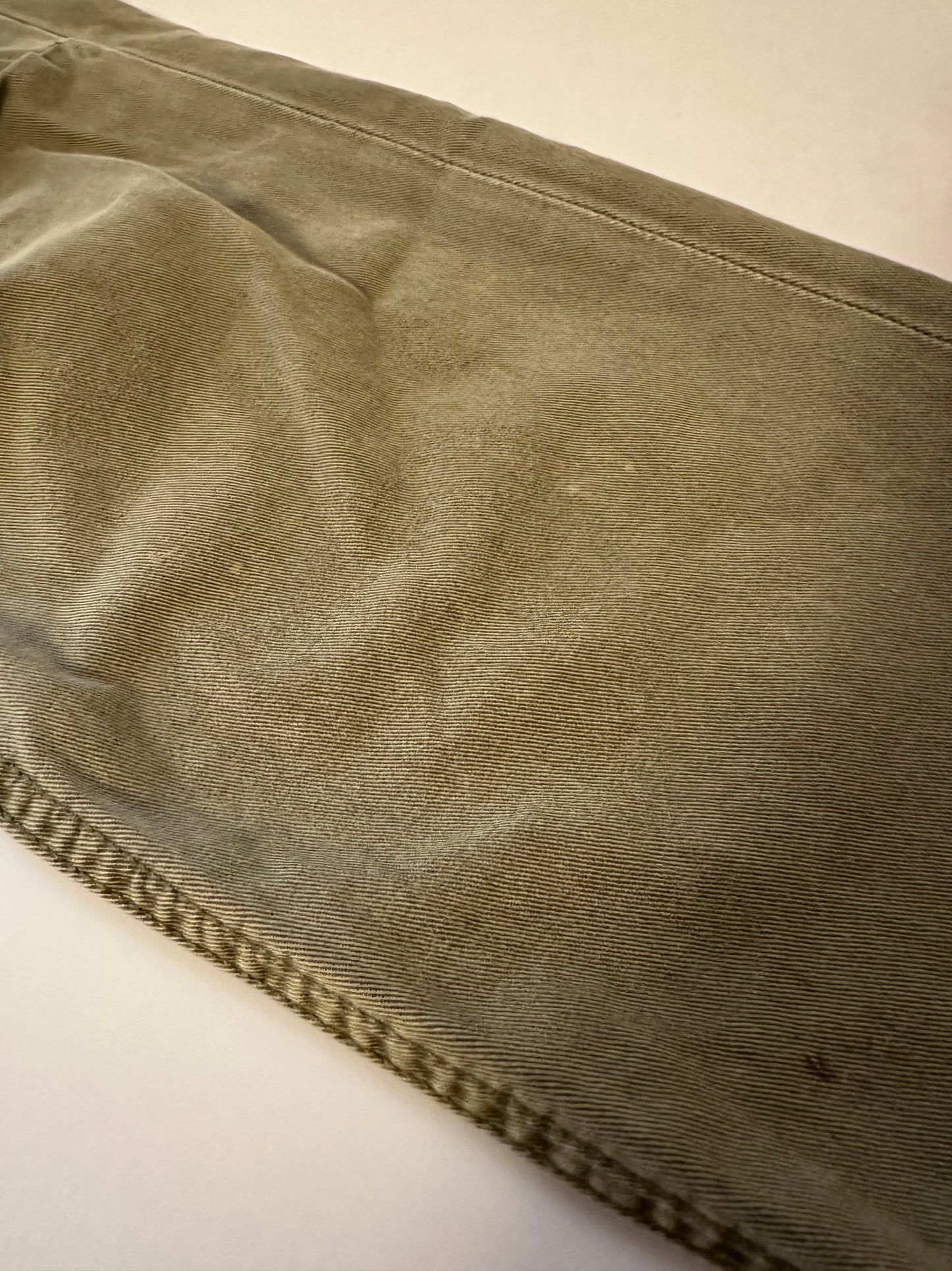 Socialite Austin Olive Green Boyfriend Straight Leg Cropped Pants | Size 29