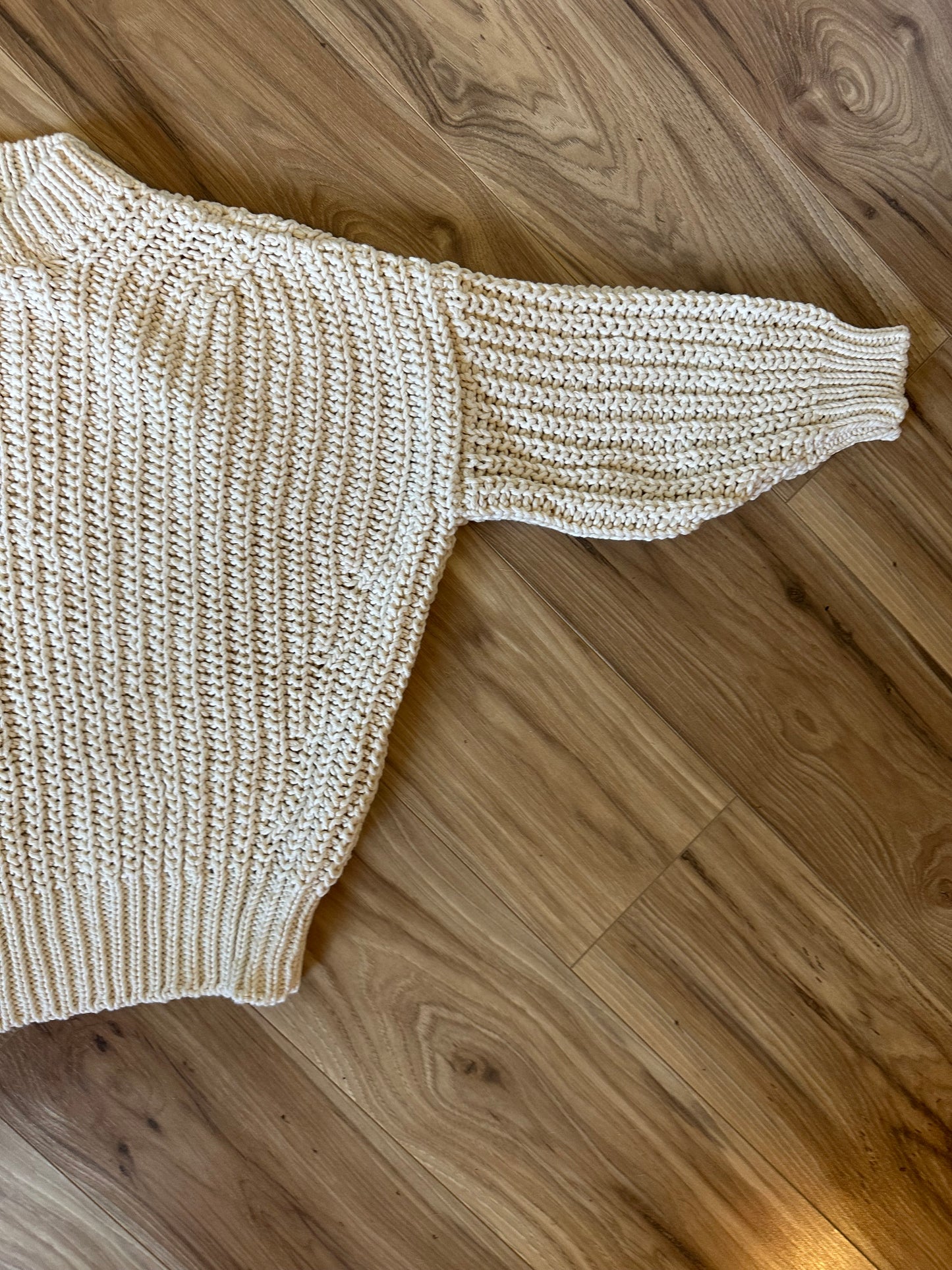 Babaa No18 Jumper Sweater in Natural - Size Small