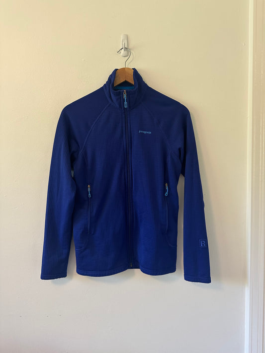 Patagonia Women’s R1® Full-Zip Jacket in Cobalt Blue | Size Medium