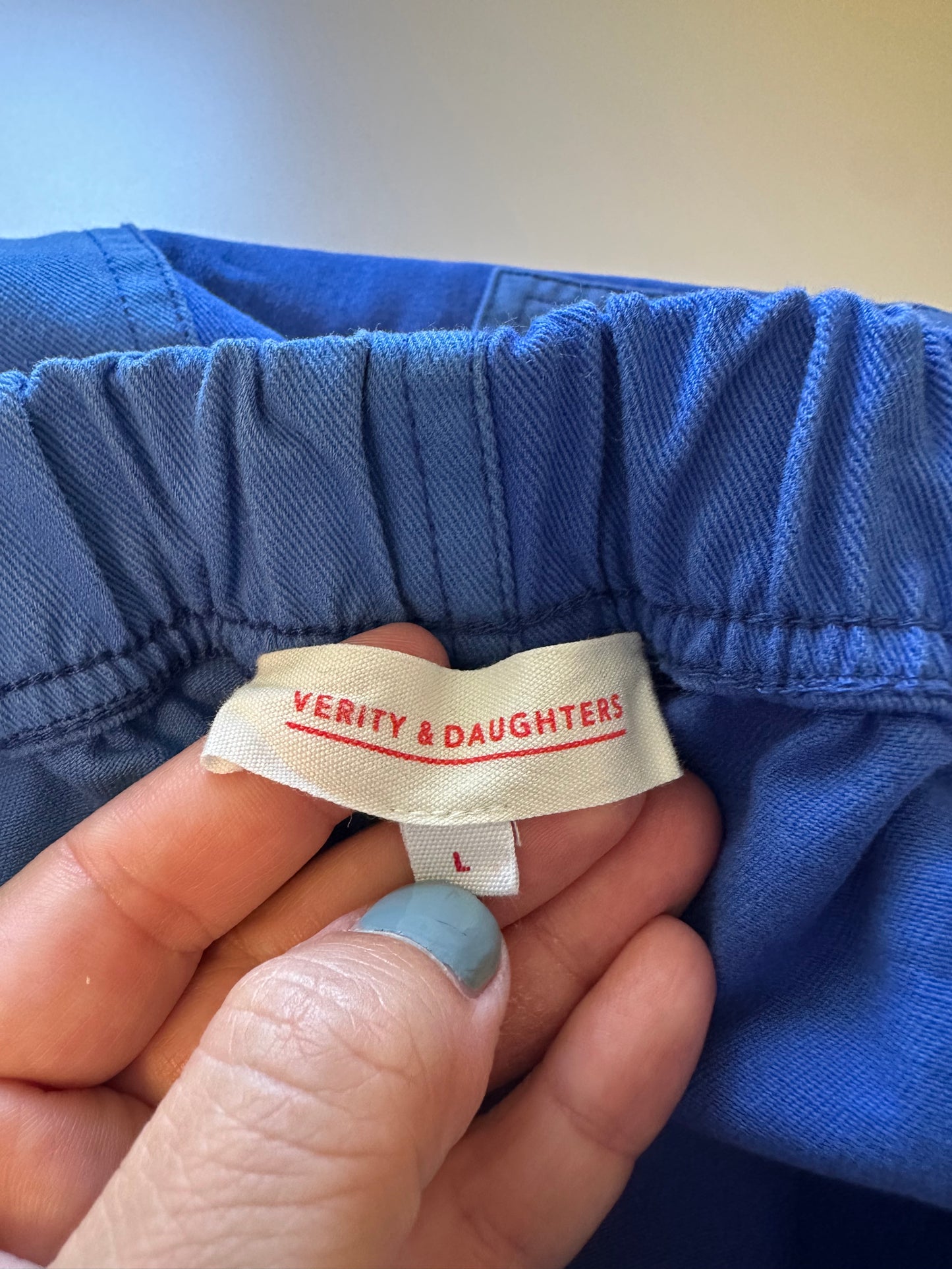 Verity & Daughters Janus II With Side Pockets - Blue | Size Large