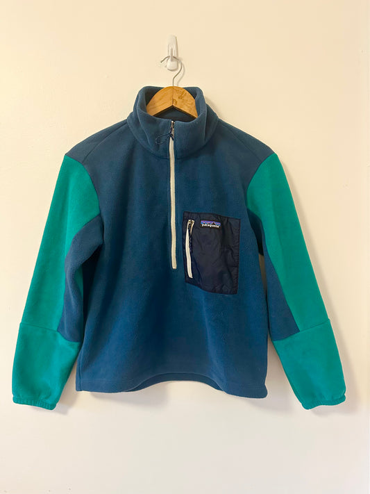 Patagonia Women's Microdini 1/2-Zip Fleece Pullover in Tidepool Blue | Size XS