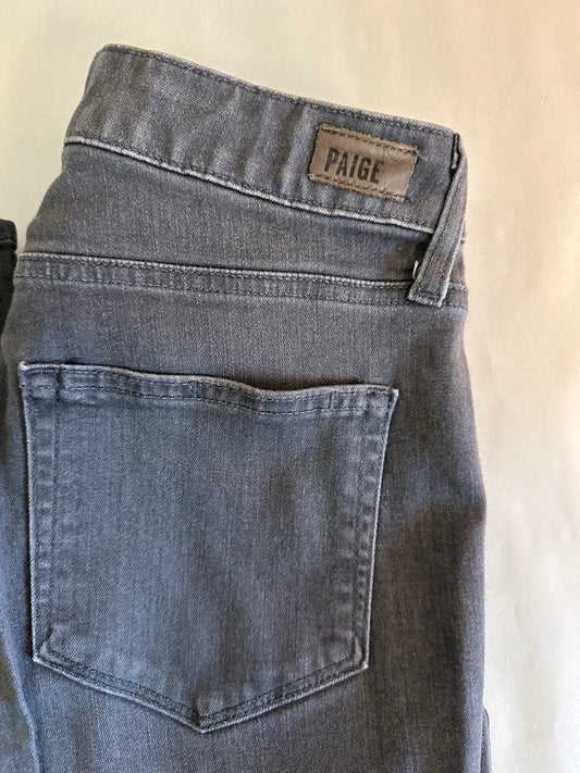 Paige Hoxton Ultra Skinny Women's Gray Jeans - Size 28