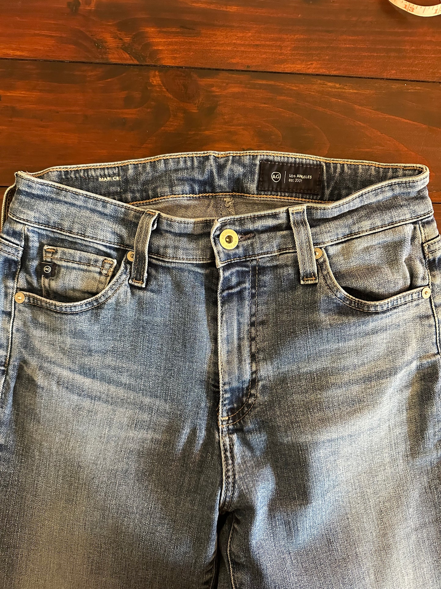 AG Mari Crop Jeans Size 27