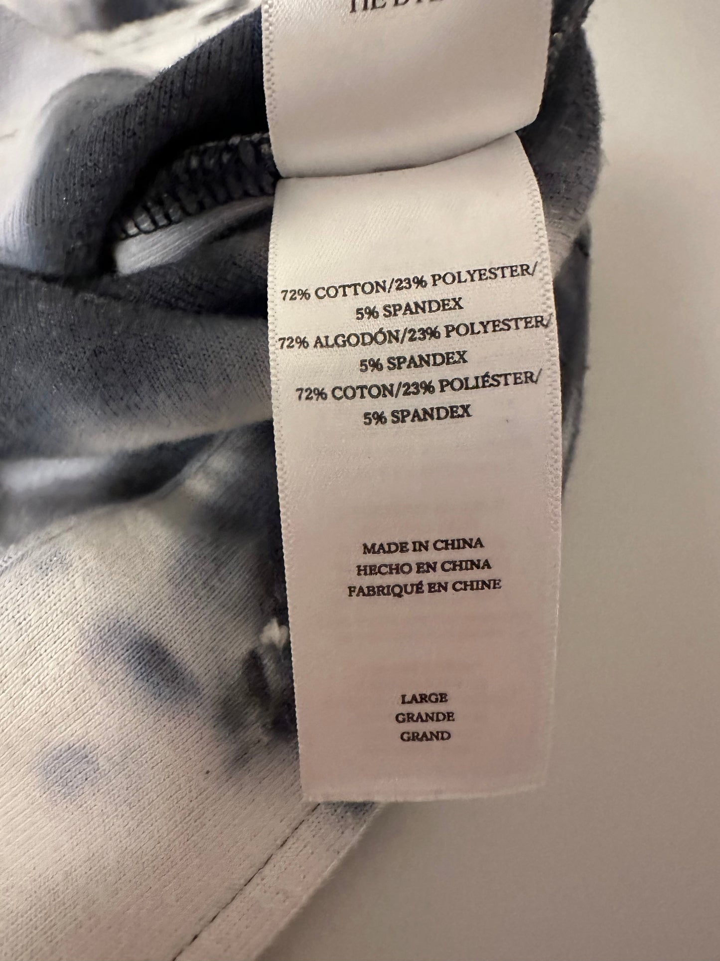 Rails Steffi Tie-Dye Jacket with Flap Pockets in Navy Charcoal | Size Large