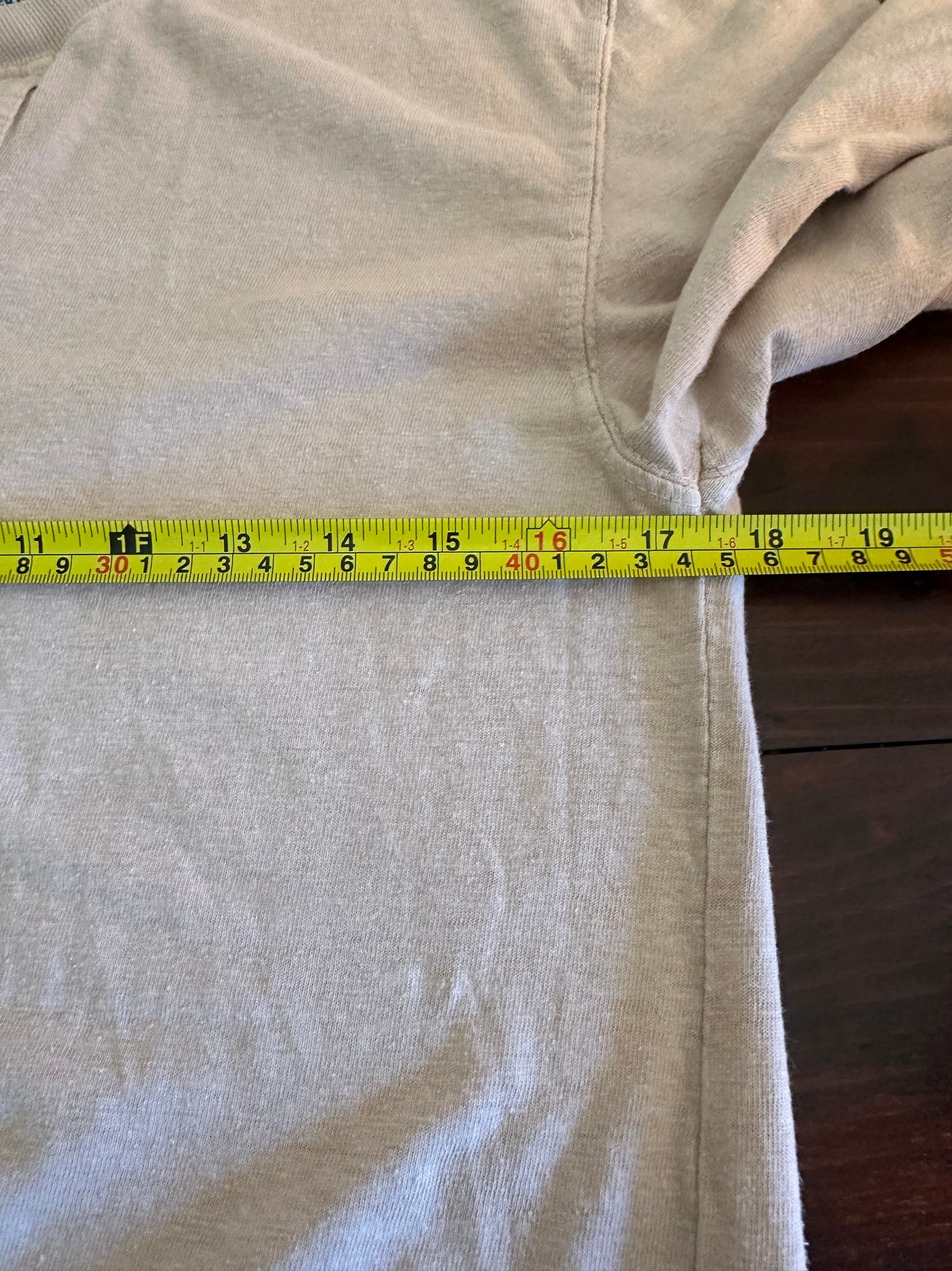 Jungmaven Hemp Long Sleeve Henley Shirt in Pink - Size Small